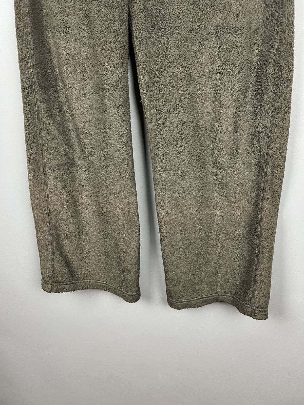 Patagonia M-L Vintage Patagonia Deep Pile Fleece Wide Pants Synchilla Size 31" - 2 Thumbnail