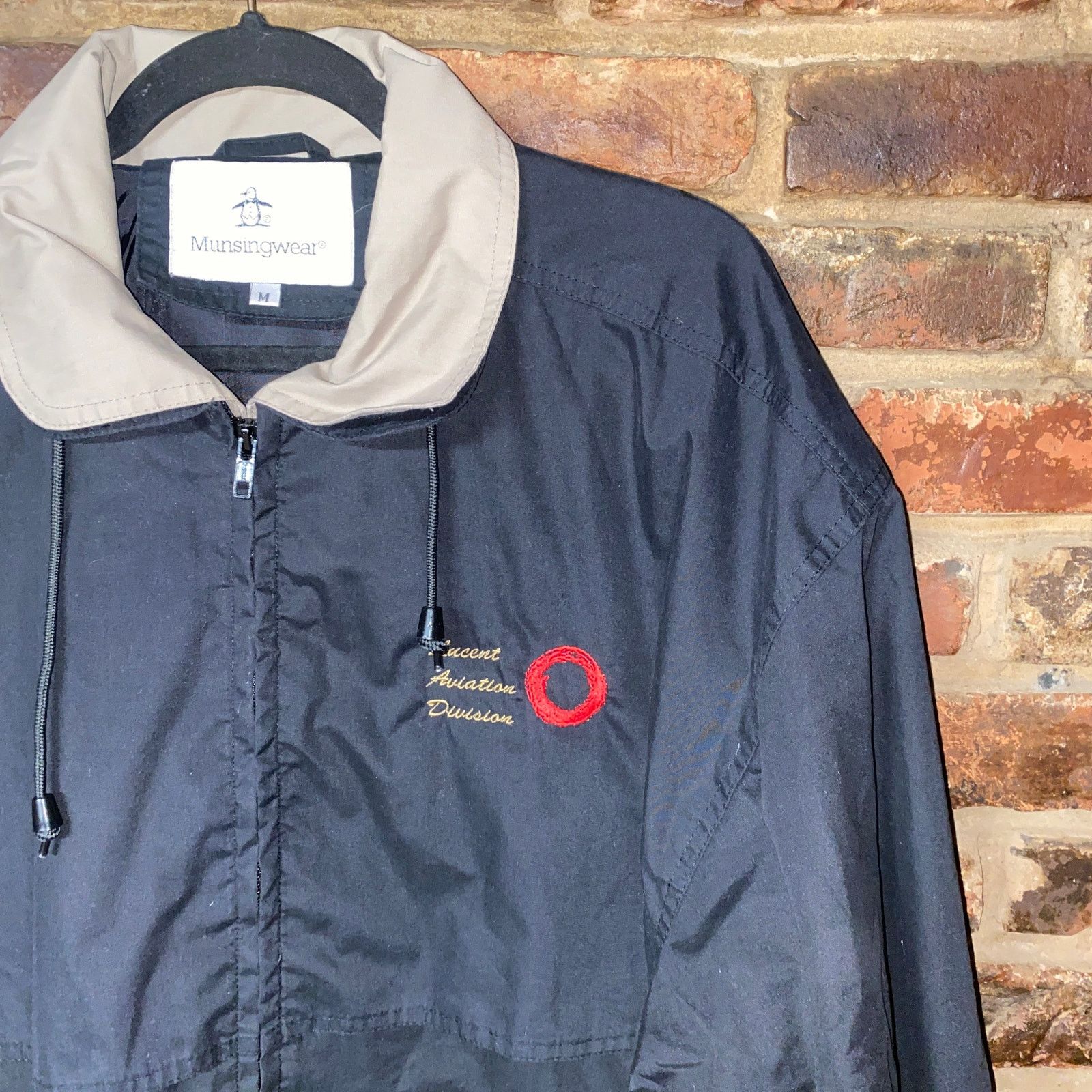 Other Munsingwear Black Lucent Aviation Division Jacket Medium Size US M / EU 48-50 / 2 - 2 Thumbnail
