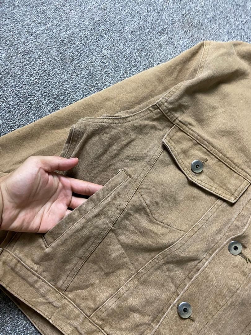 Japanese Brand BRUNATI American Vintage Trucker Jacket (192) Size US L / EU 52-54 / 3 - 6 Thumbnail