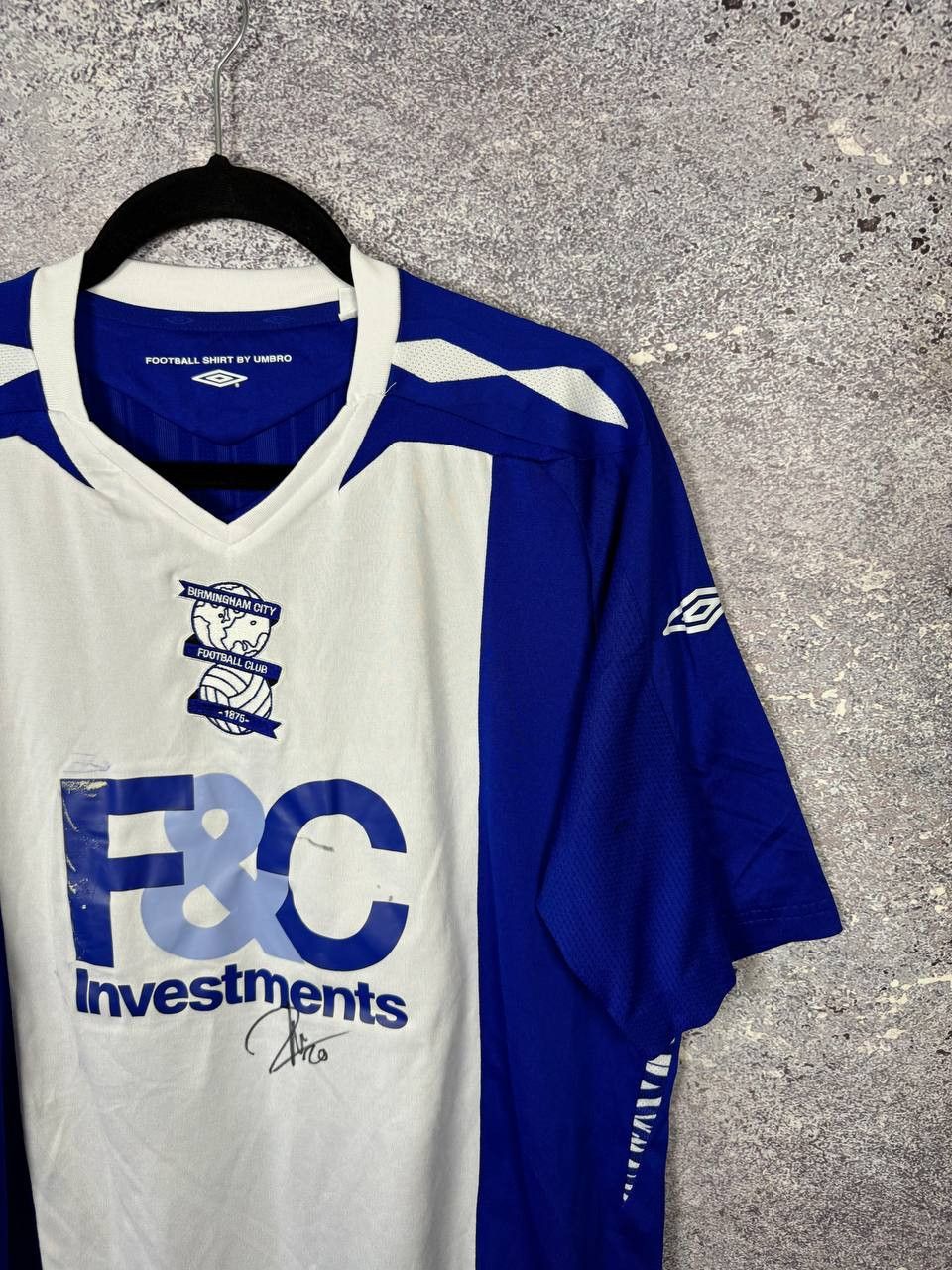 Umbro Vintage Birmingham City 2007/08 Umbro Soccer Jersey Size US L / EU 52-54 / 3 - 2 Thumbnail