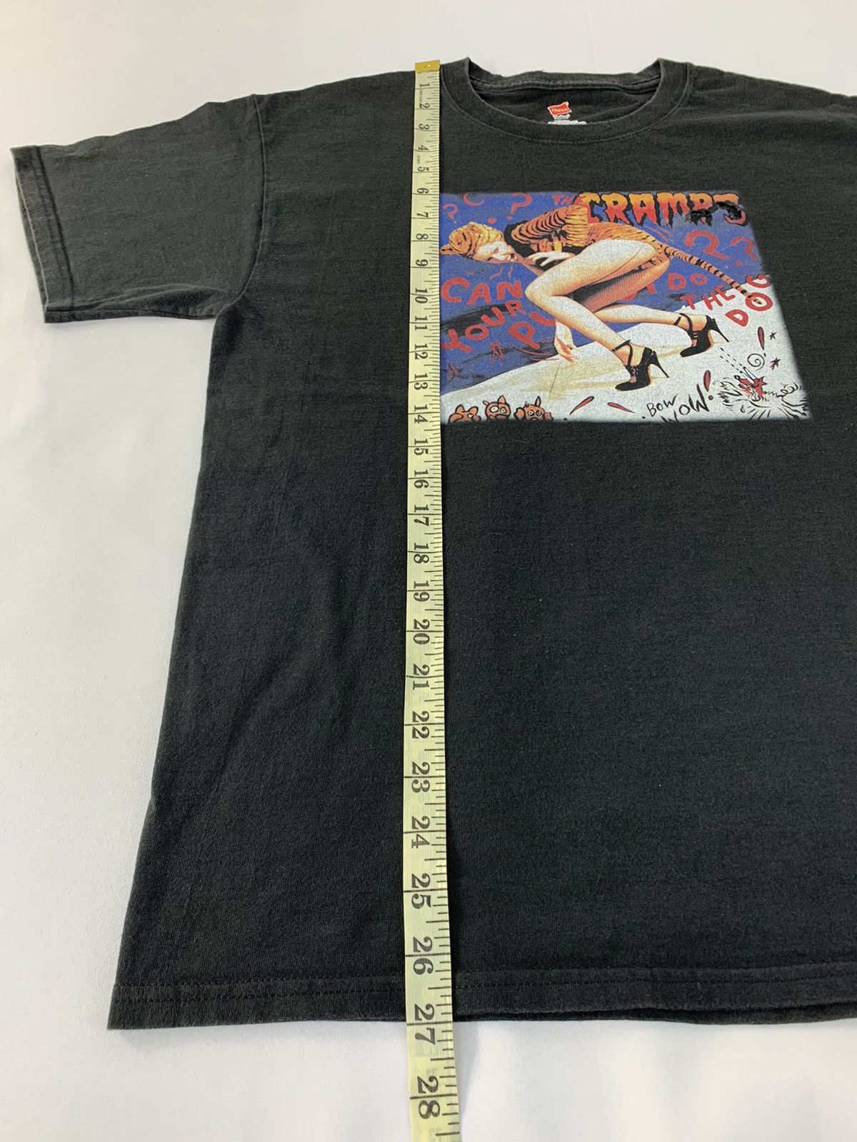 Band Tees The Cramps Bow Bow Psychobilly Monster Movie Tiger Lady Tee Size US M / EU 48-50 / 2 - 7 Thumbnail