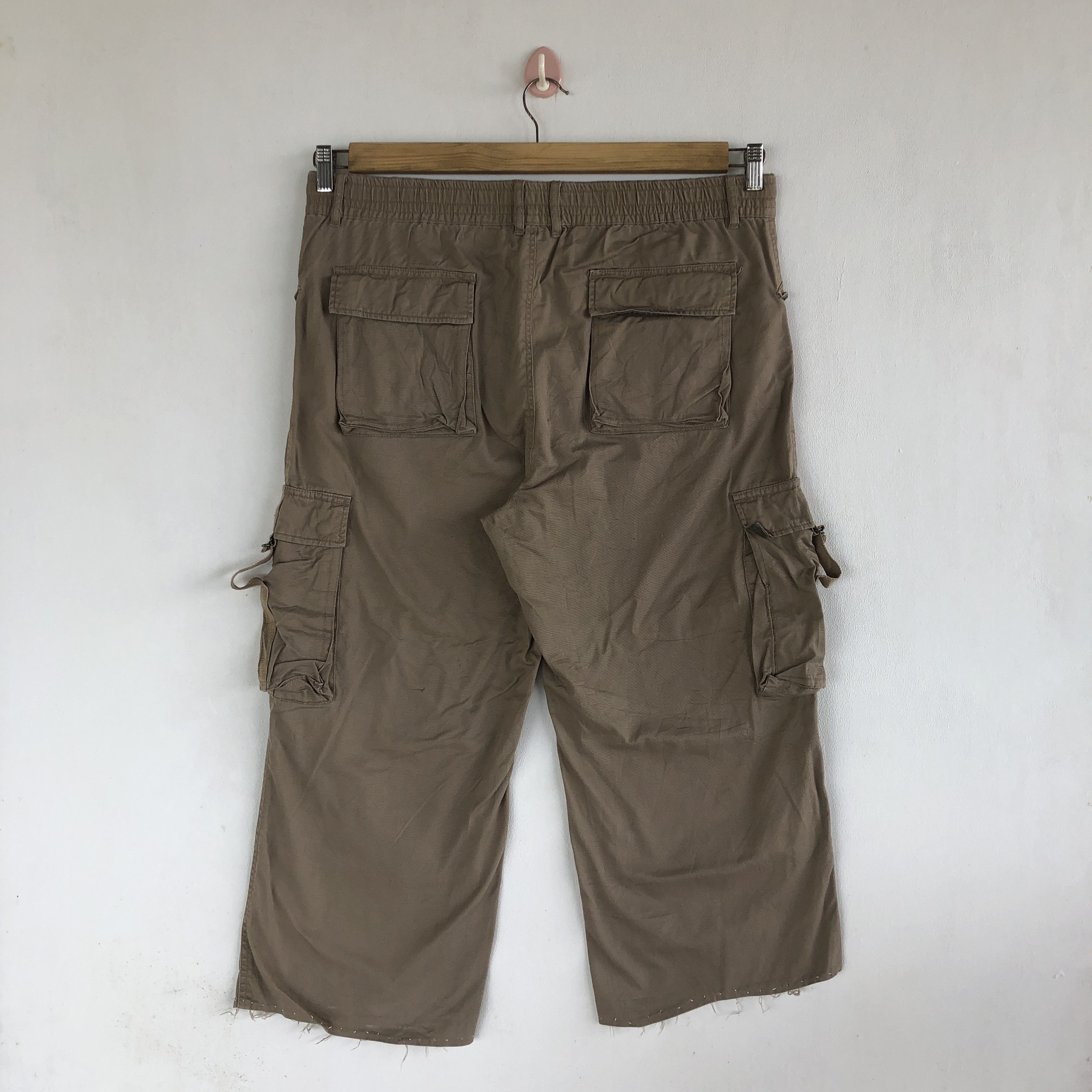 Japanese Brand Vintage Japanese Cargo Pants Multi Pocket Military Trousers Size US 38 / EU 54 - 2 Thumbnail