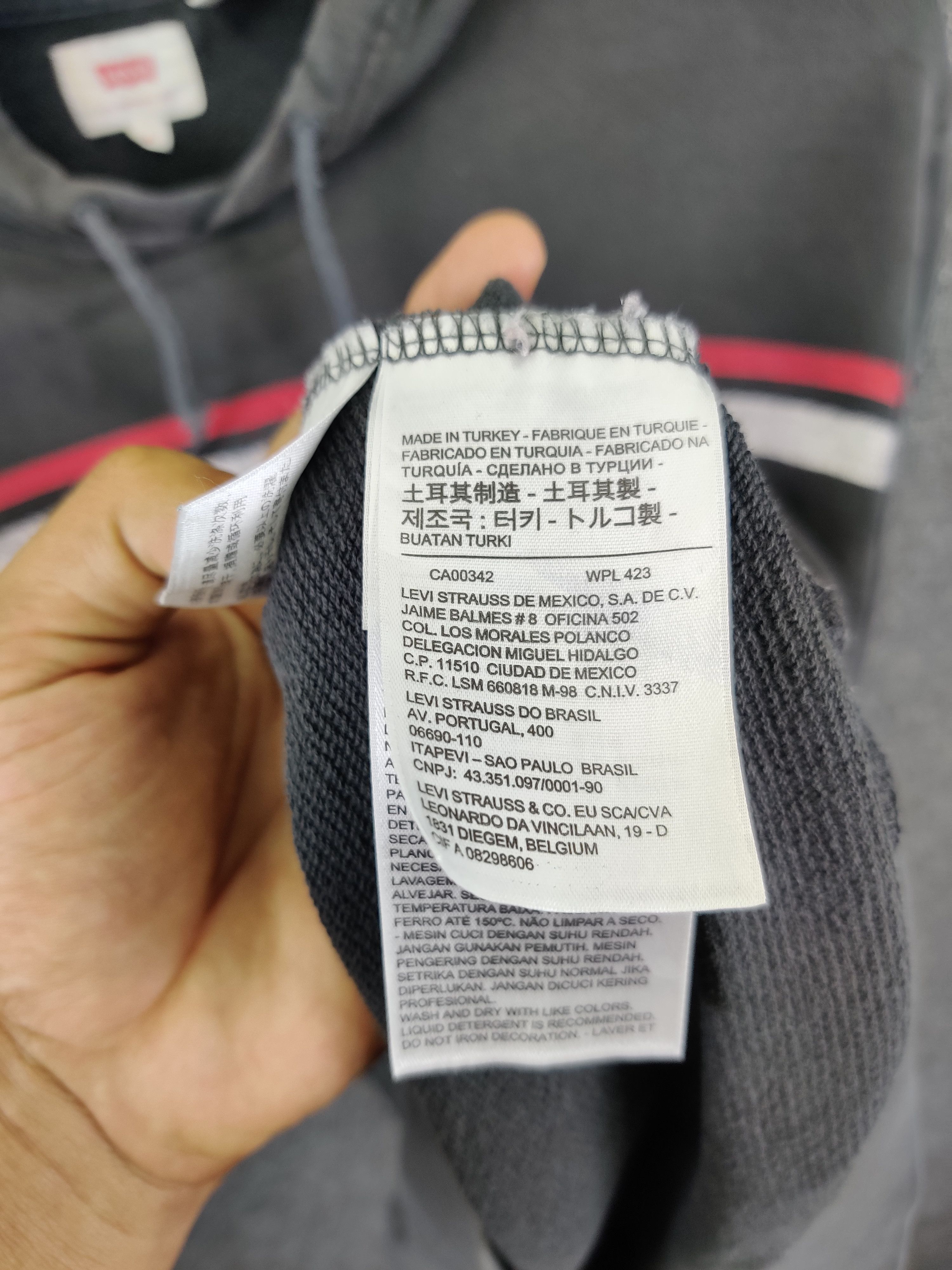 Levi's Vintage Clothing Vintage Levi's Spell Out Pullover Hoodie Size US M / EU 48-50 / 2 - 13 Thumbnail