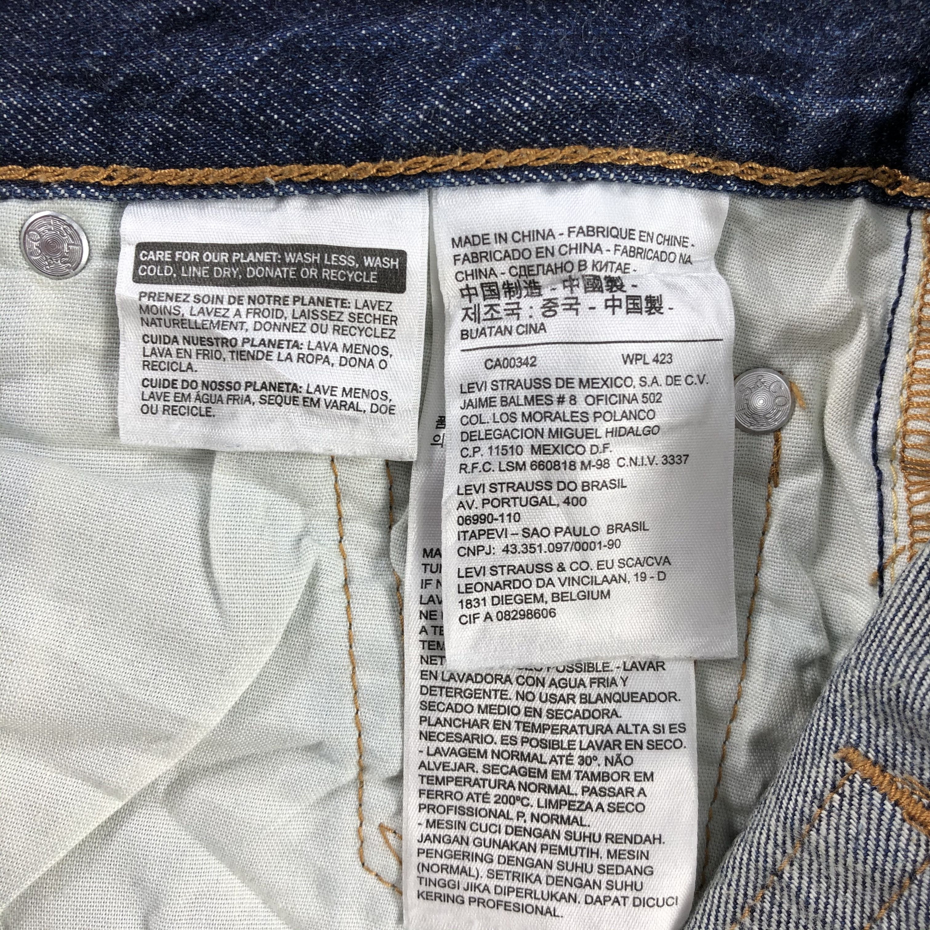Levi's × Vintage Vintage Blue Wash Levis 501 Jeans-JM3055 Size US 30 / EU 46 - 12 Thumbnail