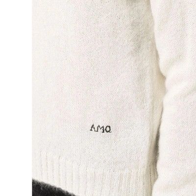 Alexander McQueen o1y1024 Sweater in Ivory/Black Size US M / EU 48-50 / 2 - 4 Thumbnail