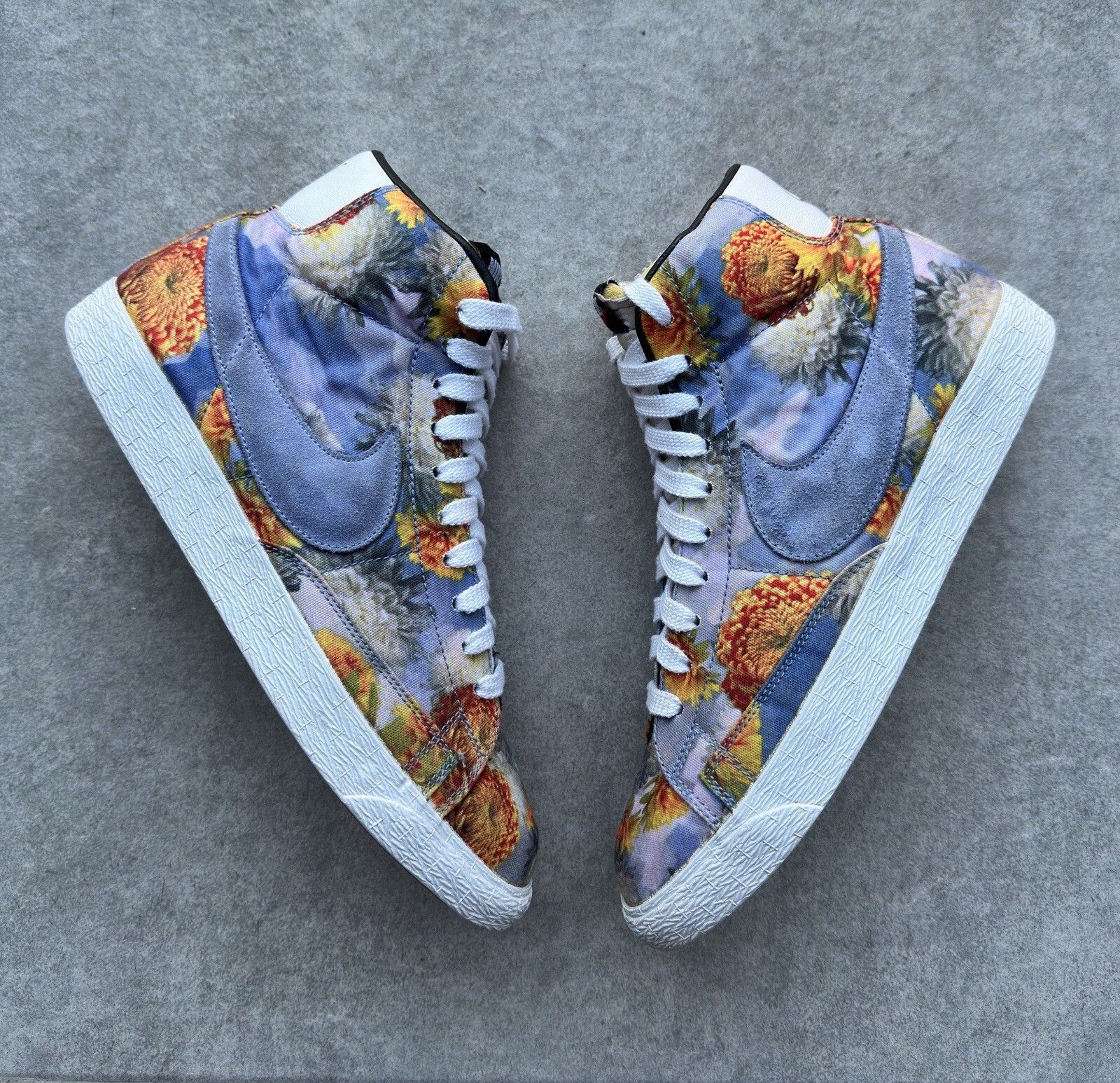 Nike Nike Blazer Mid Floral Pack Rare Chicago Mens US-10 Size US 10 / EU 43 - 2 Thumbnail