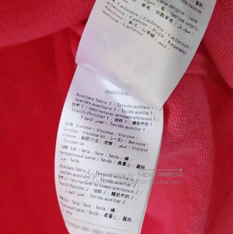 Valentino Valentino Pink Cashmere Embroidered Sweater . Size XS / US 0-2 / IT 36-38 - 3 Thumbnail