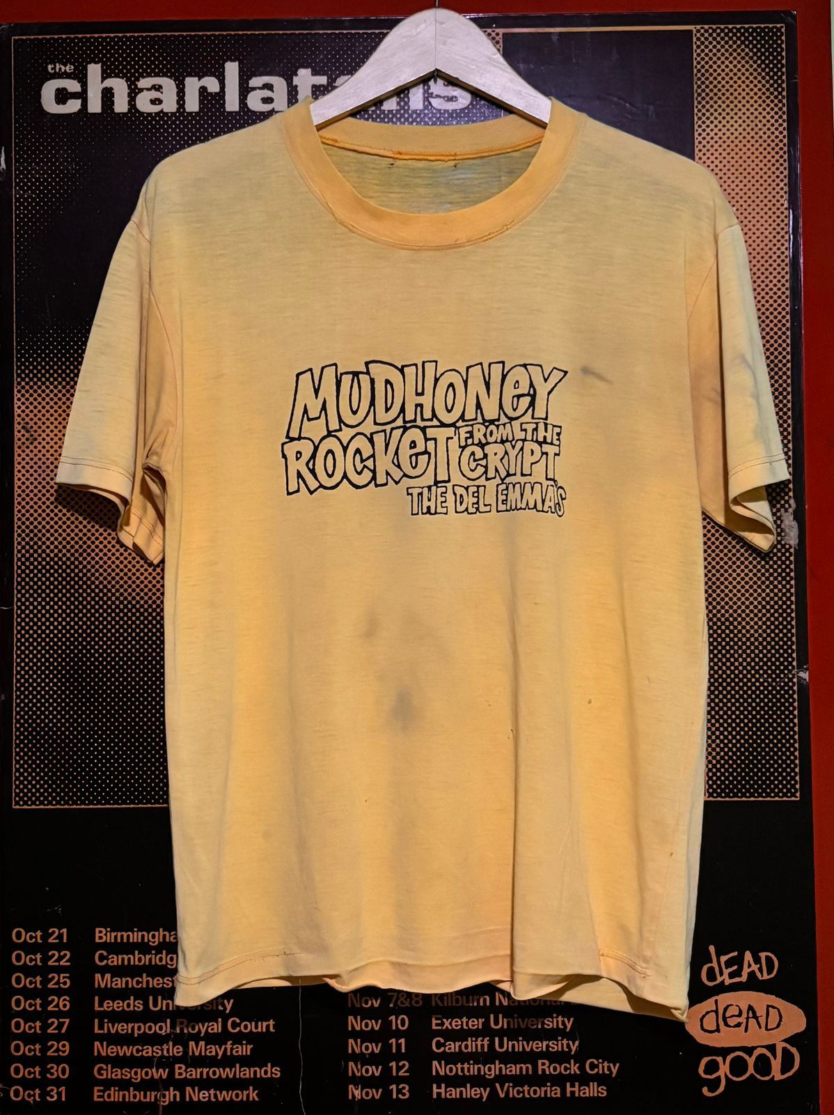Band Tees Vintage 90s Mudhoney Shirt NIrvana soundgarden Size US L / EU 52-54 / 3 - 1 Thumbnail