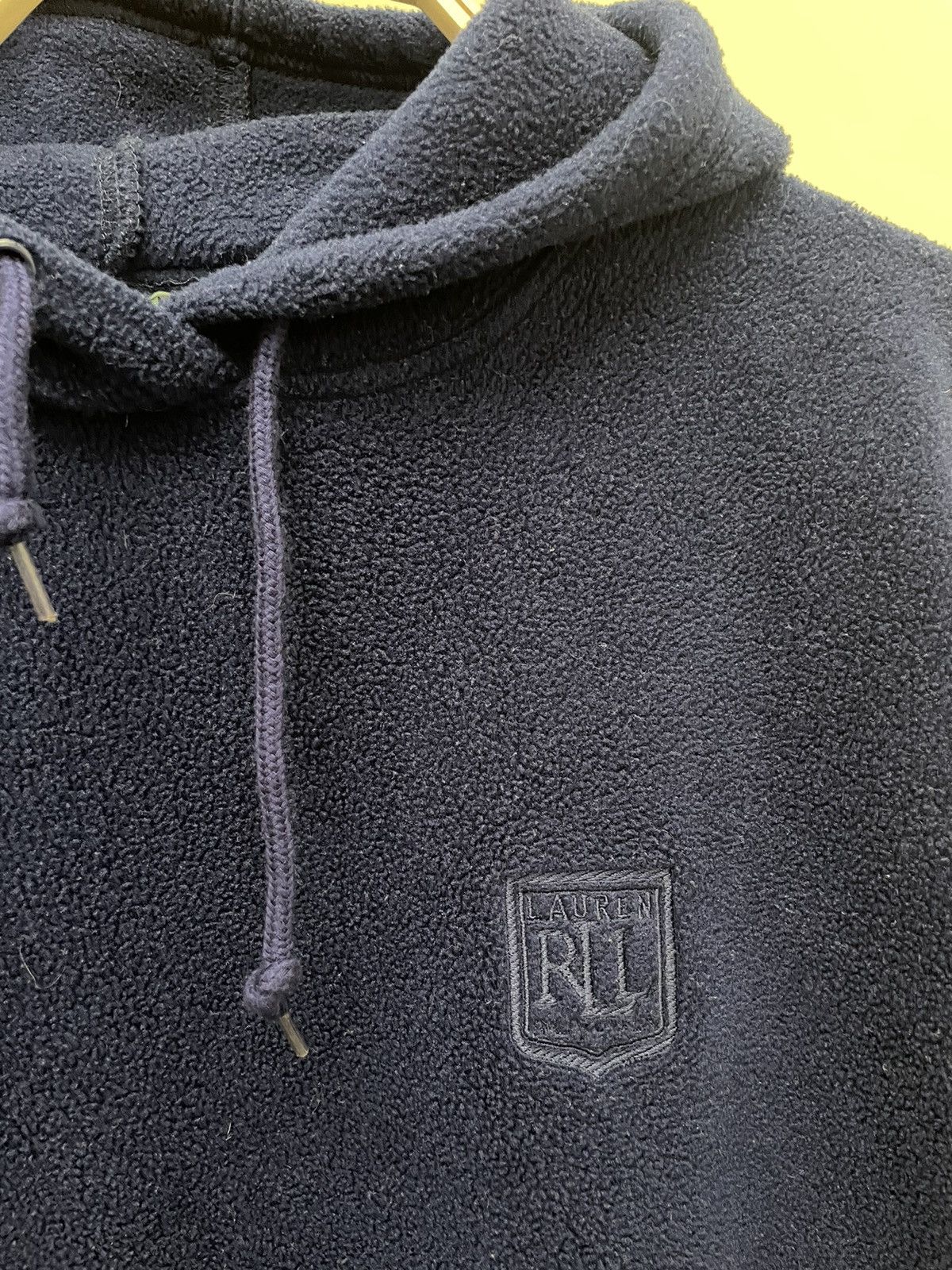 Polo Ralph Lauren Vintage 90s Ralph Lauren Blue Sweatshirt Hoodie Fleece RRL Size US S / EU 44-46 / 1 - 4 Thumbnail