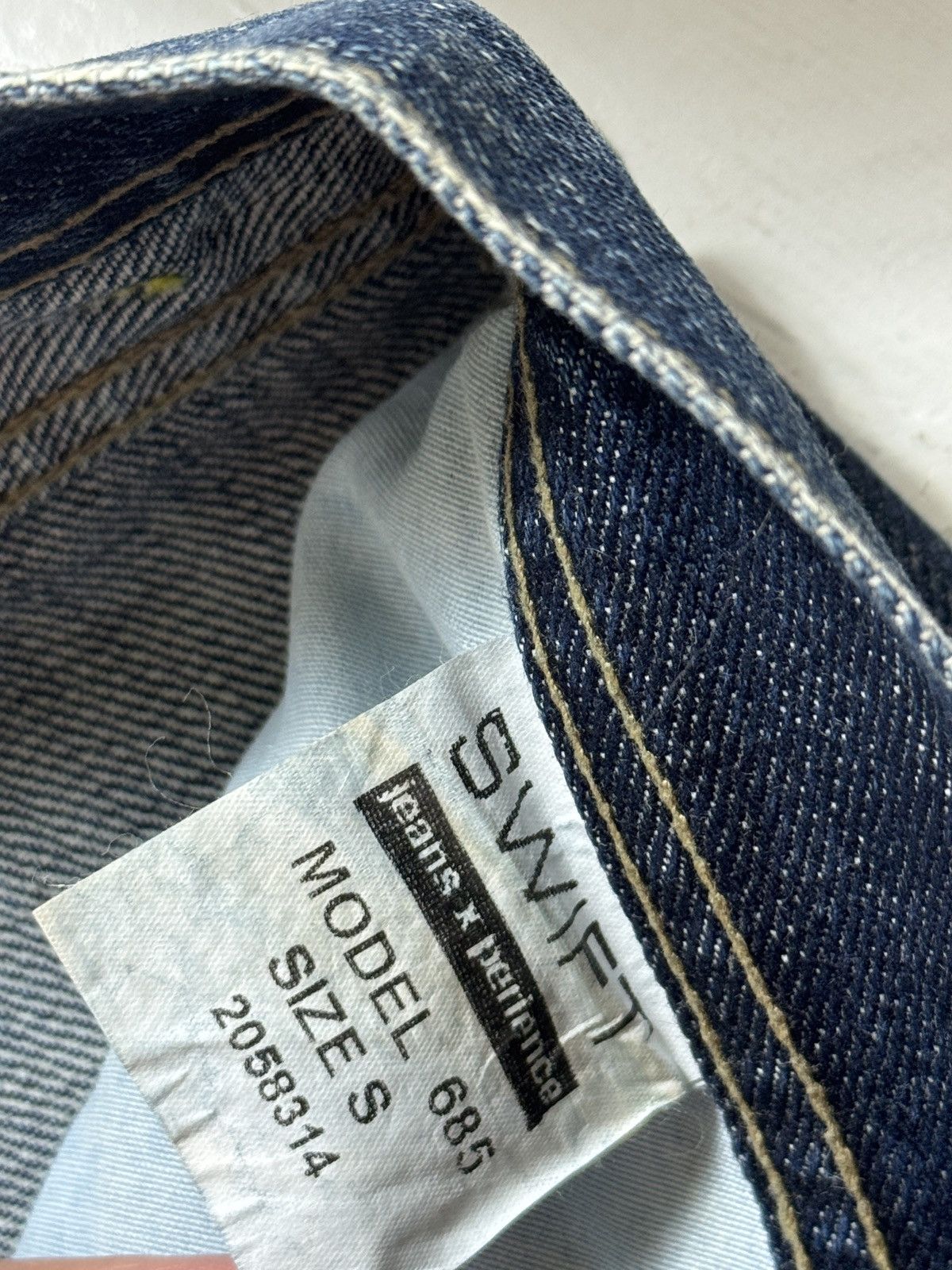 Other VINTAGE WASHED 2000s MINI DENIM SKIRT Size 28" / US 6 / IT 42 - 6 Thumbnail