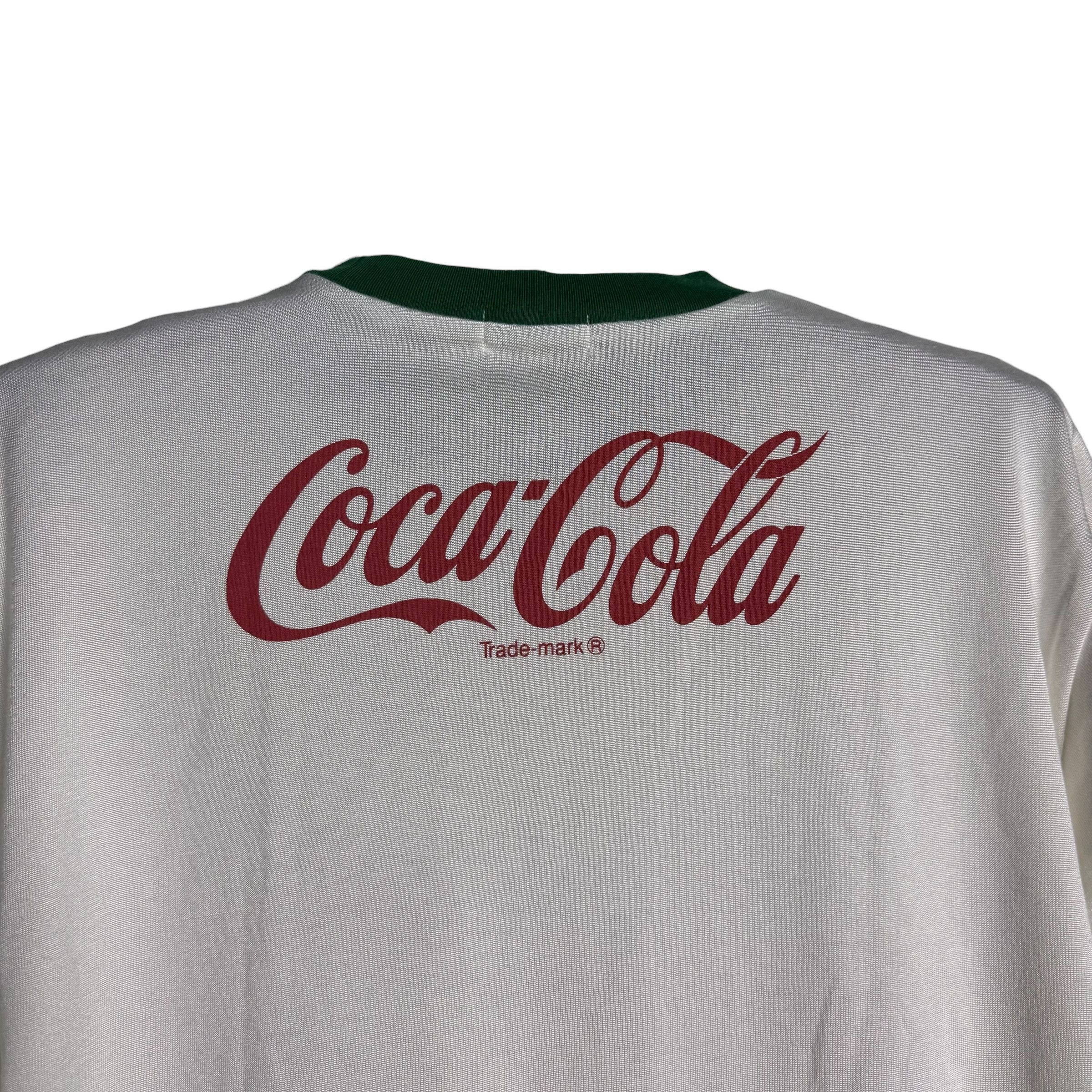 Coca Cola 🔥RARE🔥Vintage Coca Cola Coke Spellout L/Sleeve T-shirt Size US L / EU 52-54 / 3 - 4 Thumbnail