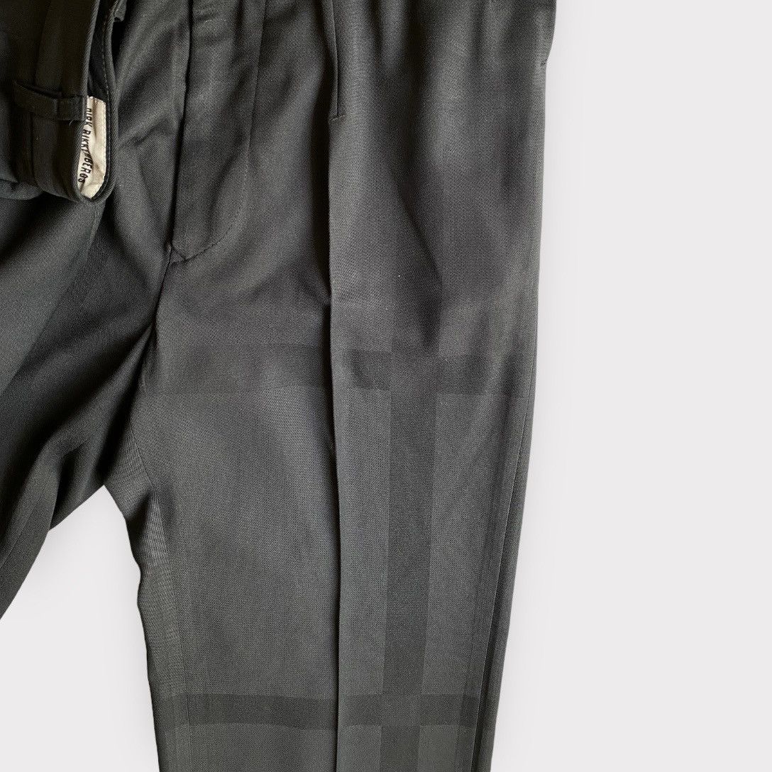 Dirk Bikkembergs Vintage Dirk Bikemberg Black Striped Trousers Size US 30 / EU 46 - 1 Thumbnail