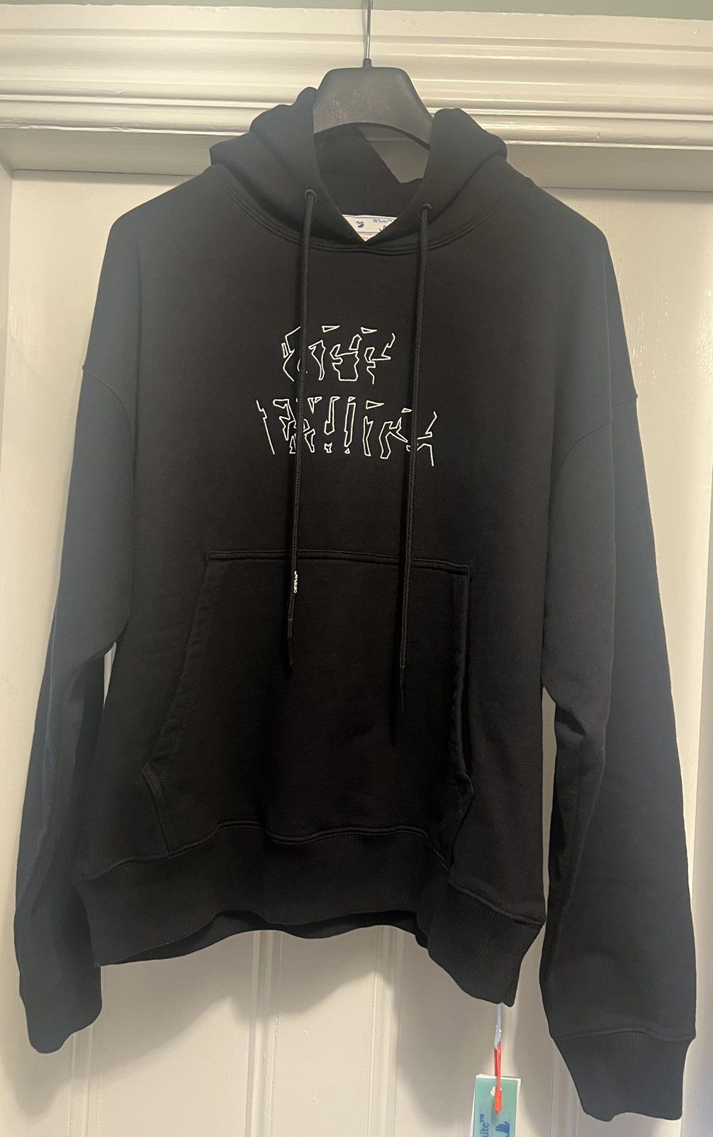 Designer × Off-White Authentic Off White Neen Arrow Skate Hoodie black medium Size US M / EU 48-50 / 2 - 3 Thumbnail