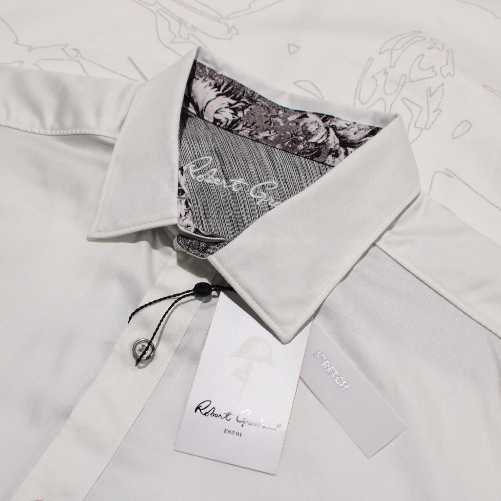 Robert Graham Robert Graham New with tags Shirt Size XL US In White Size US XL / EU 56 / 4 - 1 Thumbnail