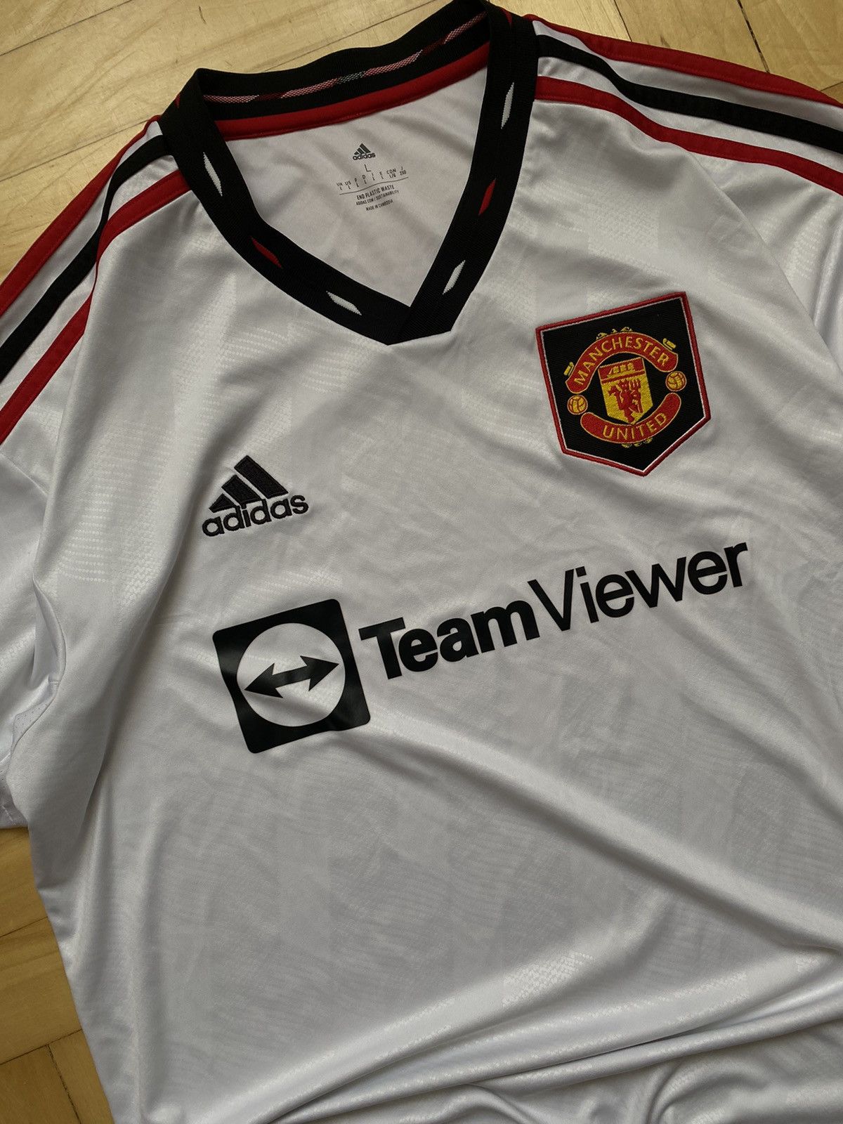 Adidas Soccer Jersey Manchester United 2022/2023 Adidas Size L Size US L / EU 52-54 / 3 - 4 Thumbnail