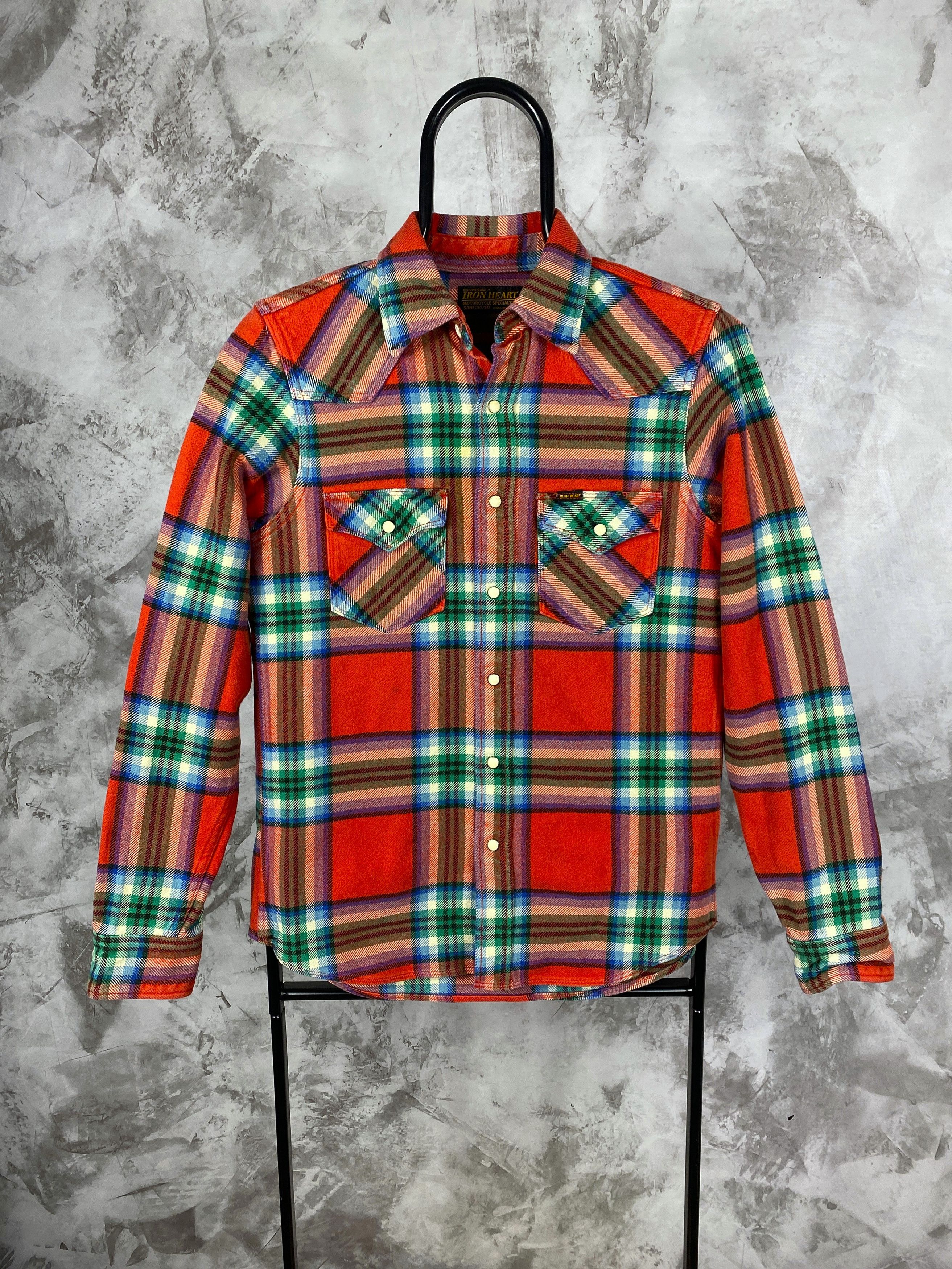 Iron Heart Iron heart red checked flannel shirt Size US S / EU 44-46 / 1 - 1 Thumbnail