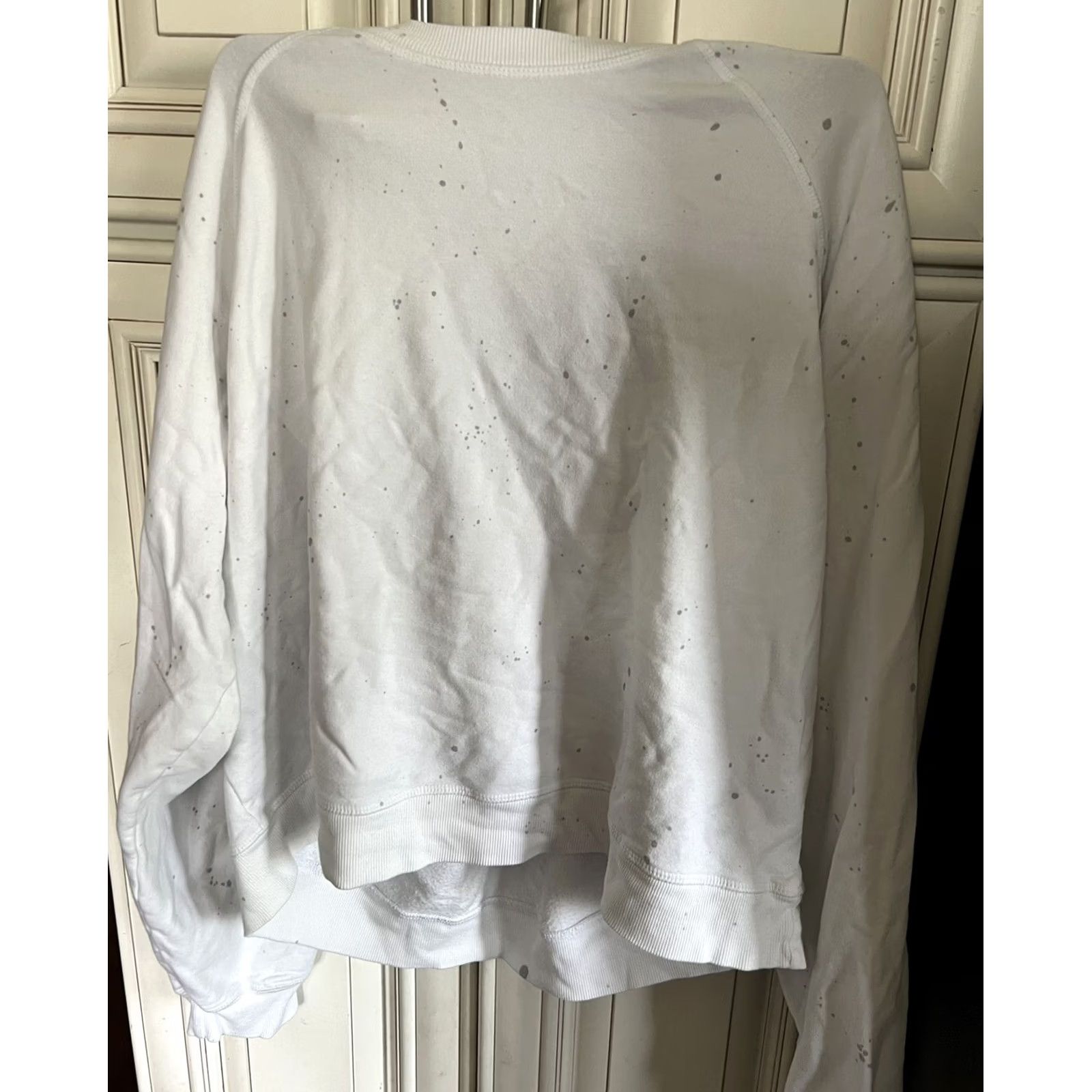 Vintage Electric & Rose Ronan Galaxy Pullover Sweatshirt L White Womens Long Sleeve Size L / US 10 / IT 46 - 4 Thumbnail