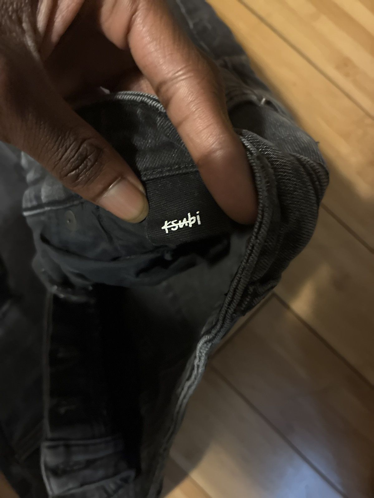 Ksubi van winkle angst black trashed Jeans Size US 36 / EU 52 - 3 Thumbnail