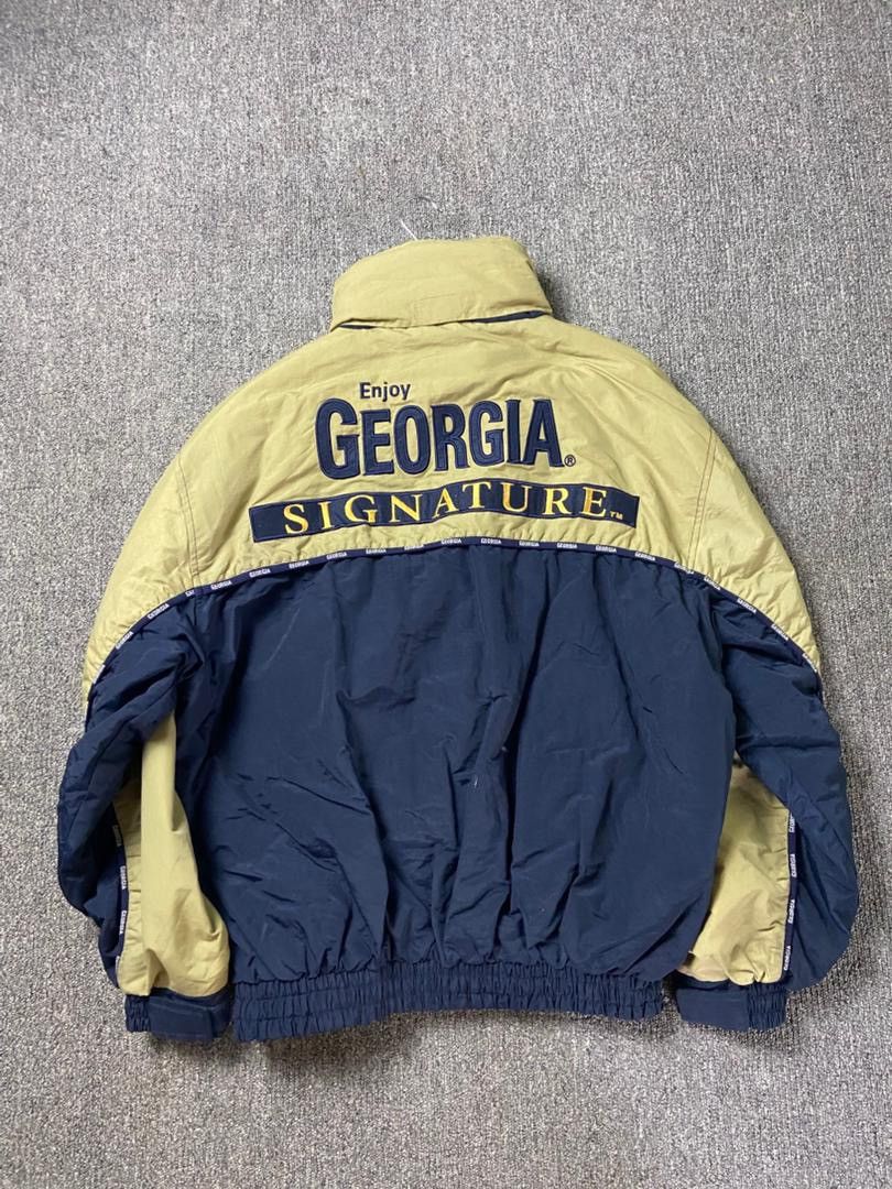 Japanese Brand Georgia Signature Two Tone Bomber Jacket (203) Size US M / EU 48-50 / 2 - 2 Thumbnail