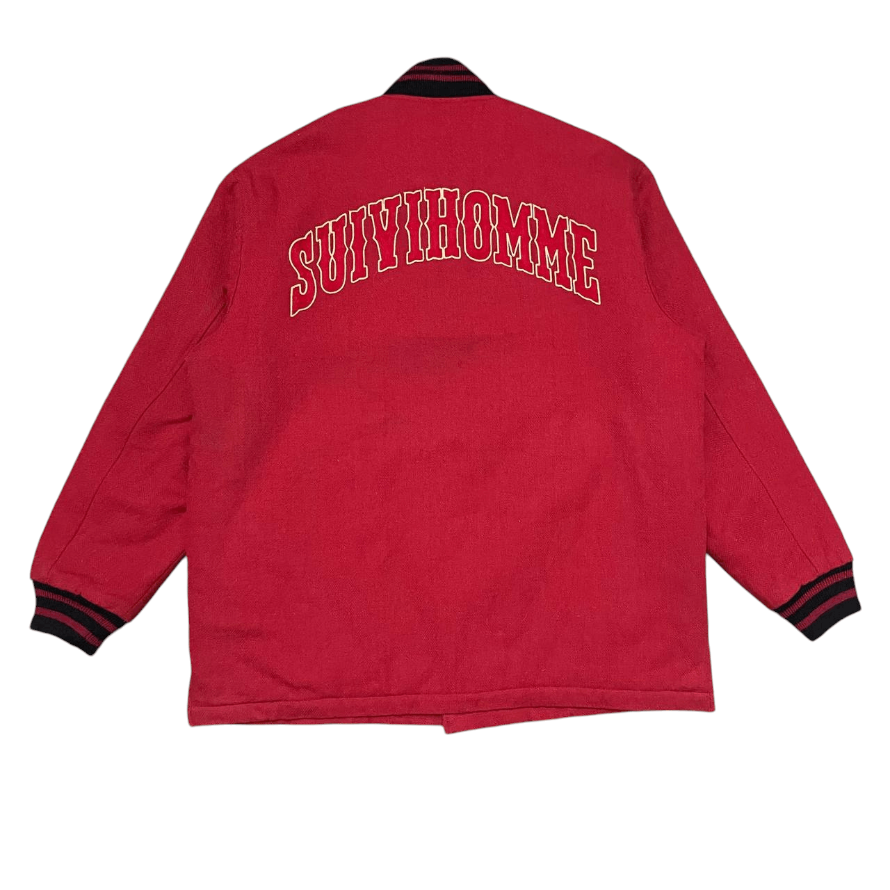 Japanese Brand Vintage Suivi Homme Wool Jacket Size US L / EU 52-54 / 3 - 11 Thumbnail