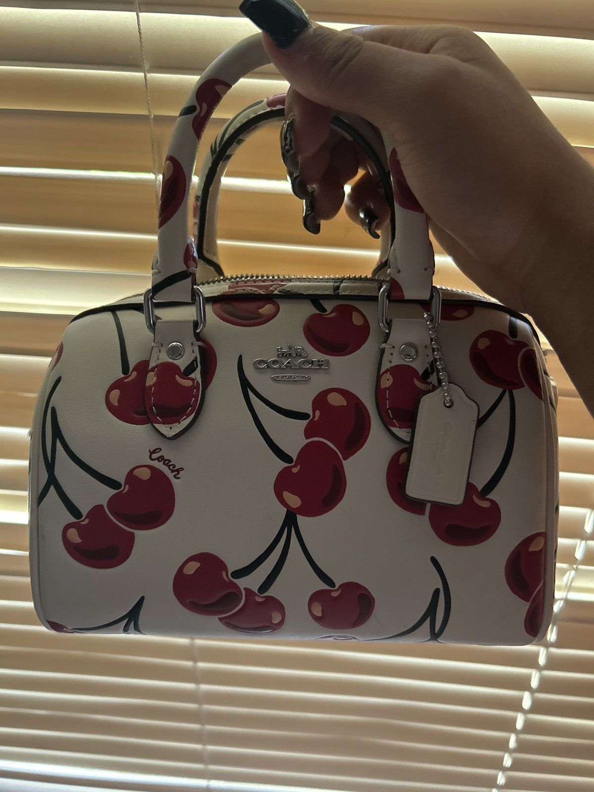 Coach Coach Cherry Rowan Satchel Size ONE SIZE - 4 Thumbnail