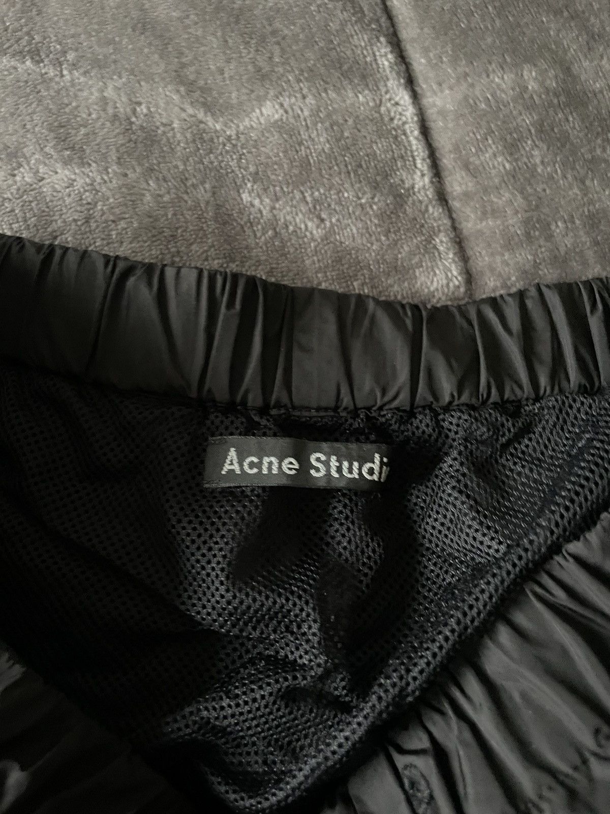 Acne Studios acne Face - Black Perry nylon face swim short Size US 32 / EU 48 - 3 Thumbnail