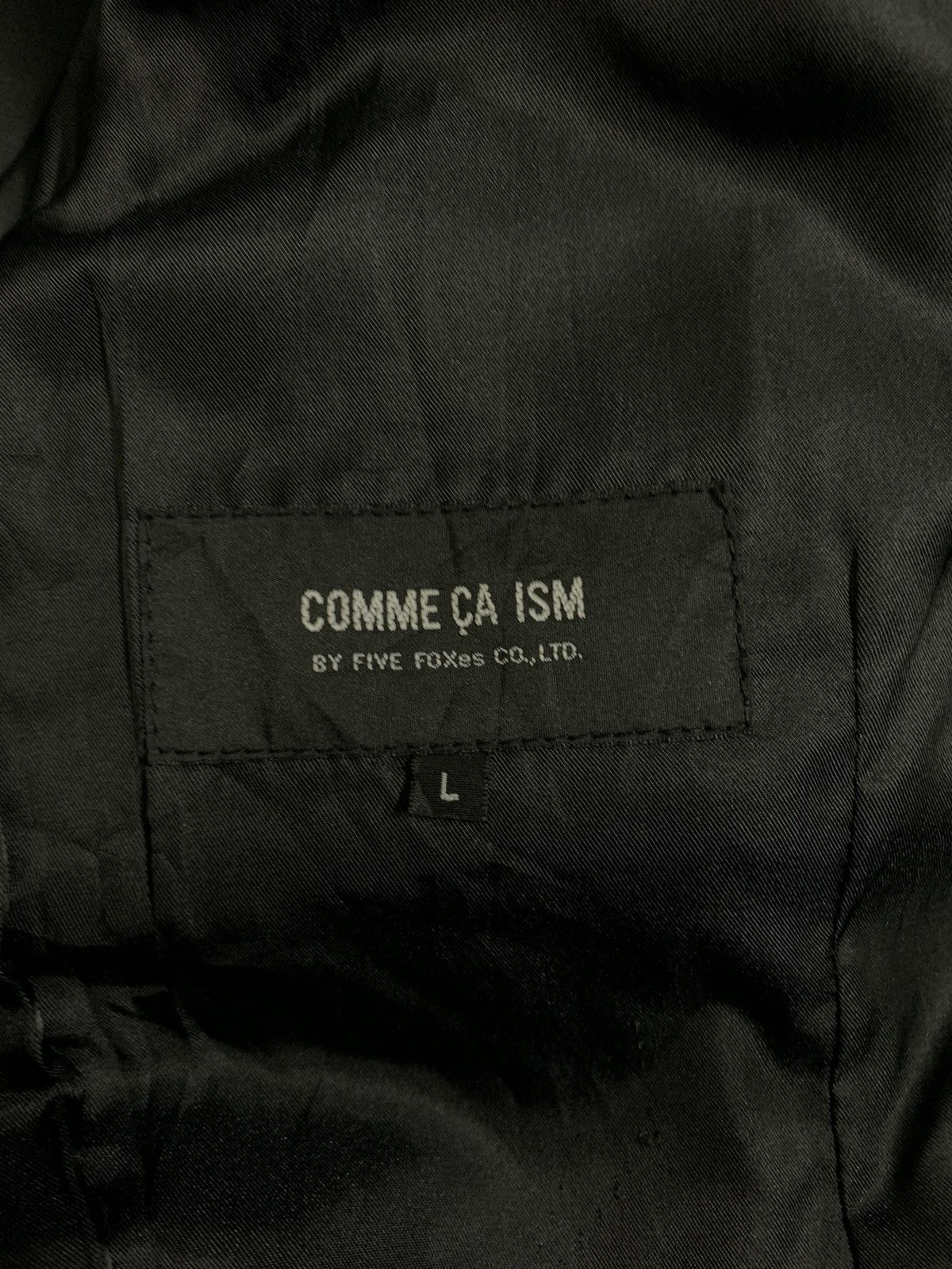 Comme Ca Ism Vintage Comme Ca Ism Buckle Collar Punk Style Field Jacket Size US M / EU 48-50 / 2 - 19 Thumbnail