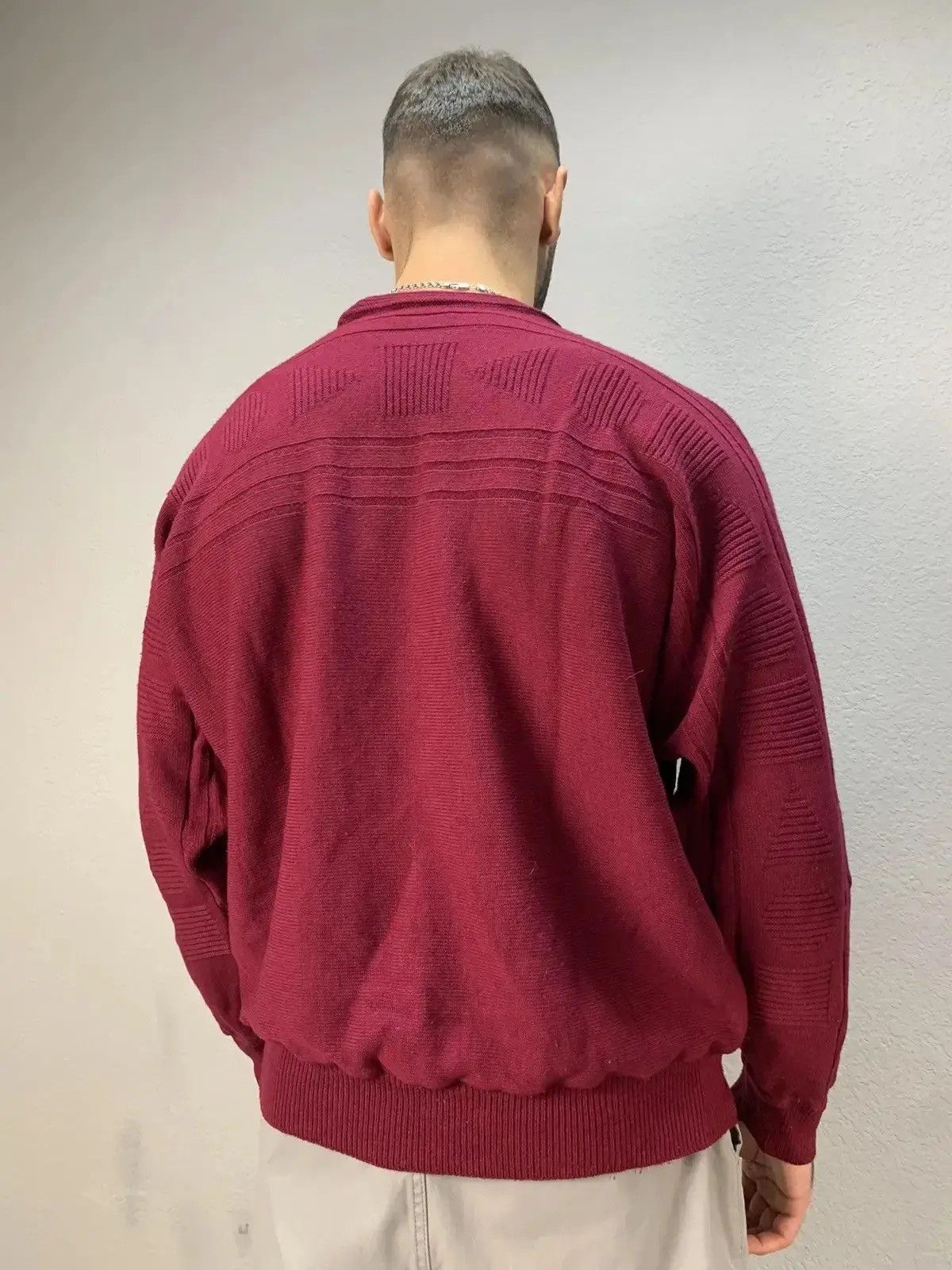 Carlo Colucci × Coogi × Vintage Vintage Carlo Colucci Coogi Style Sweater Multicolour tundra Size US L / EU 52-54 / 3 - 7 Thumbnail
