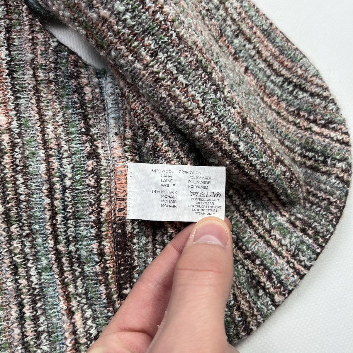 Missoni × Vintage Missoni Bohemian Open Knit Vest Luxury Vintage Multicolour Size S / US 4 / IT 40 - 7 Thumbnail