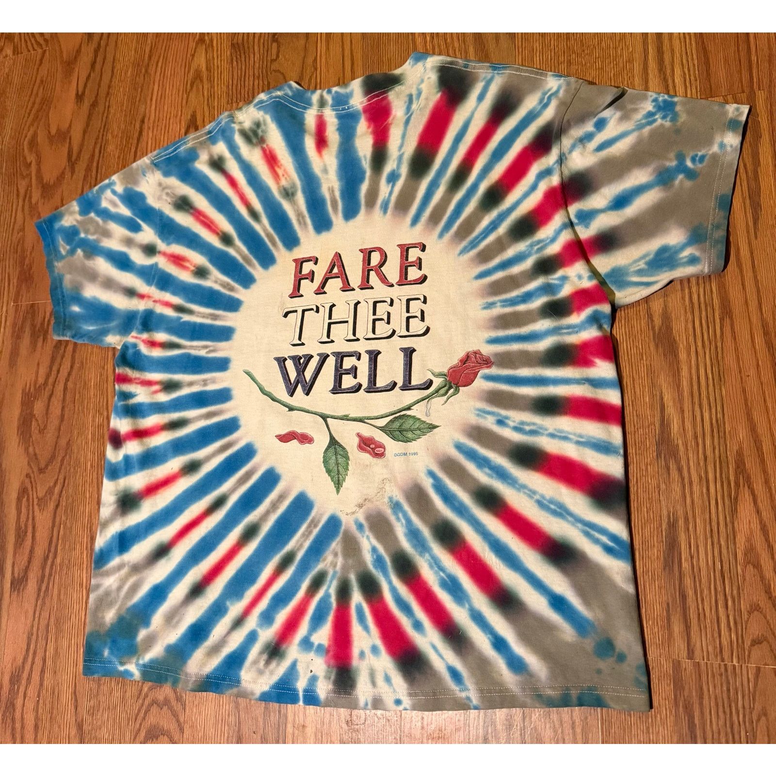 Lee 1995 Fare Thee Well Grateful Dead JerryGarcia tribute sizeXL Size US XL / EU 56 / 4 - 4 Thumbnail