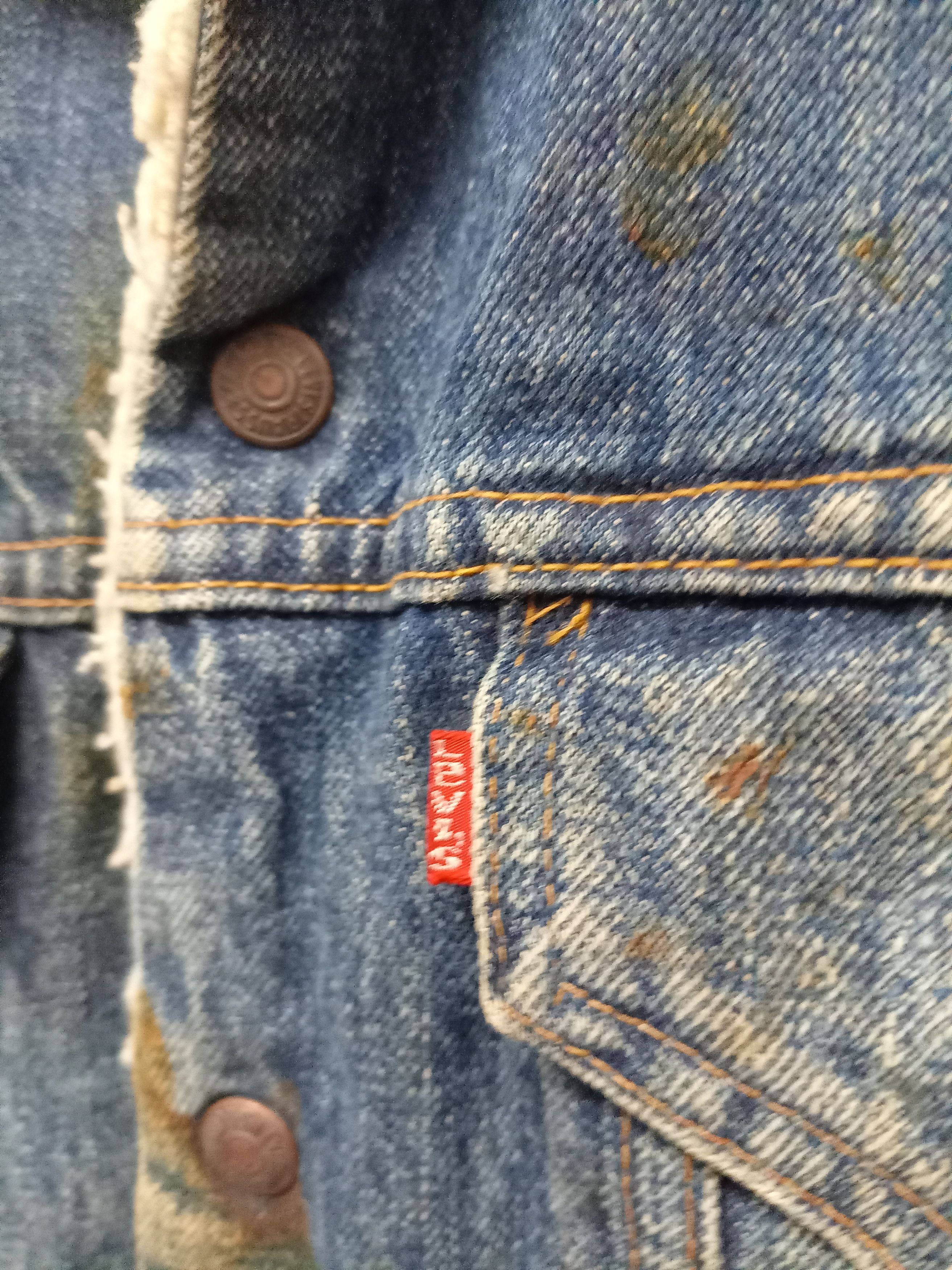 Levi's × Vintage Vintage levi's snap button sherpa denim jacket Size US S / EU 44-46 / 1 - 7 Thumbnail
