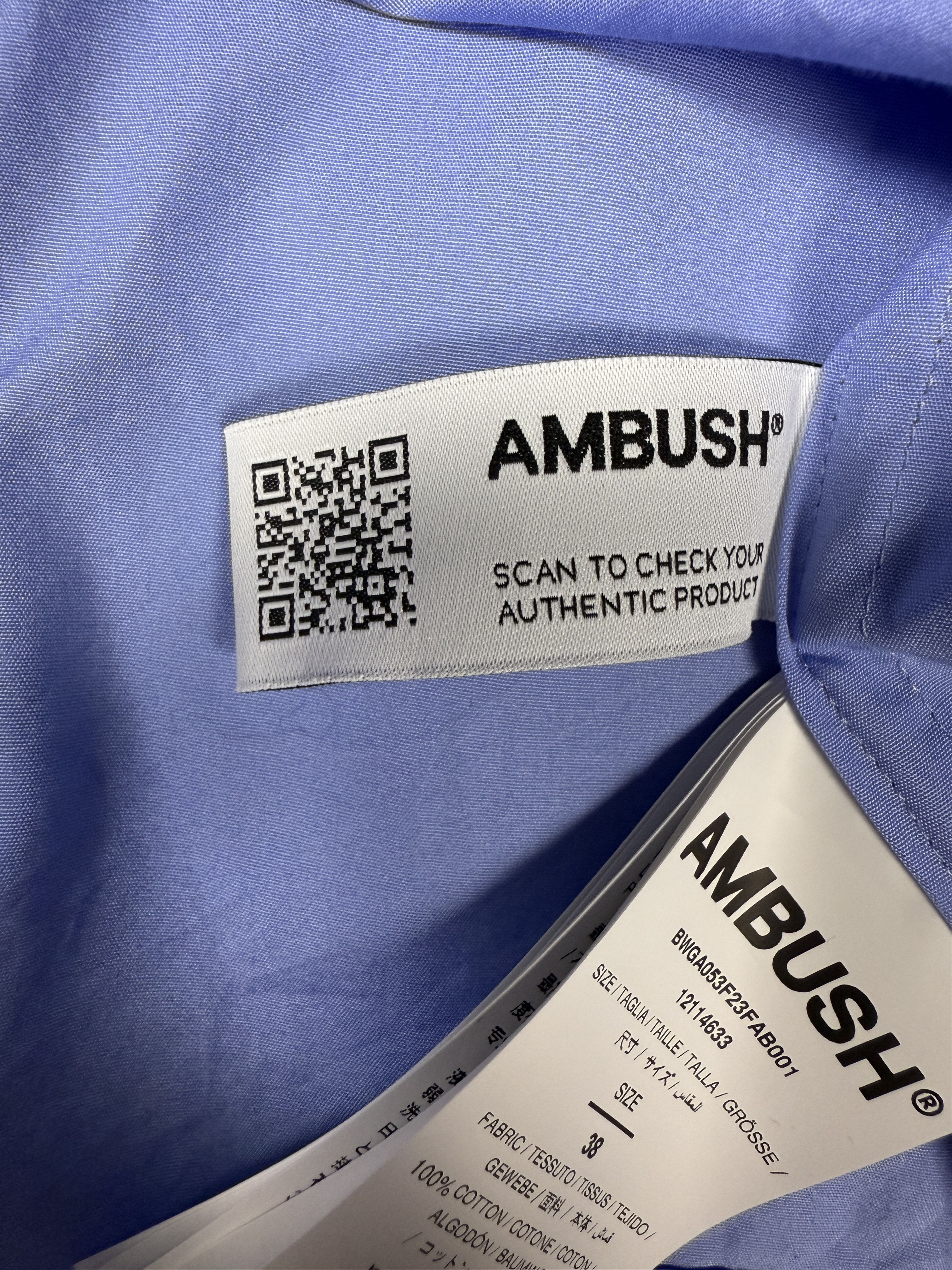 Ambush Design $475 Ambush Cropped Over Shirt Size XS / US 0-2 / IT 36-38 - 11 Thumbnail