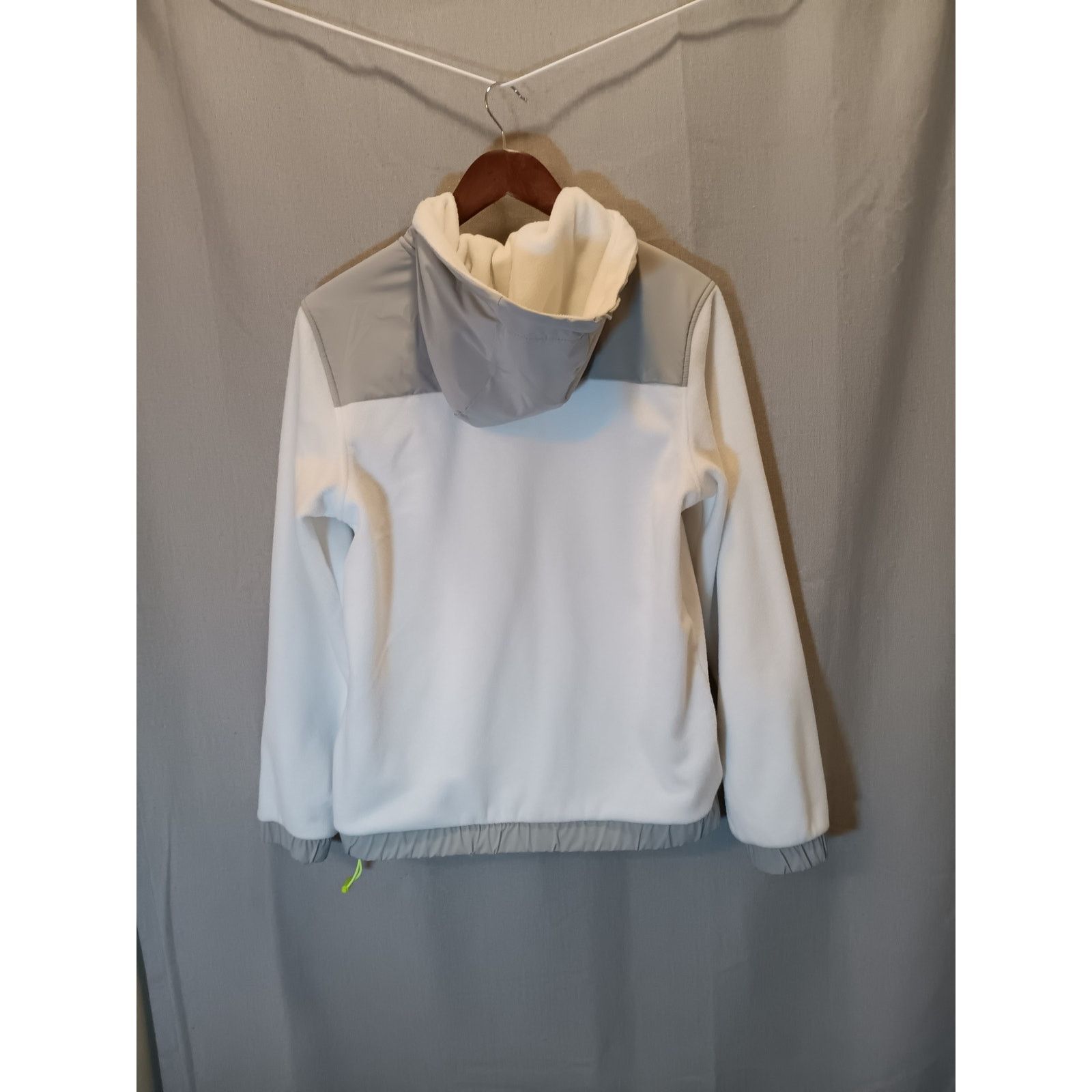Russell Athletic Russell Small Fleece Hoodie Men’s White Gray Green Zip-Up Size US S / EU 44-46 / 1 - 2 Thumbnail