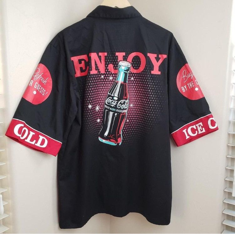 Coca Cola COCA-COLA vintage button up Size US L / EU 52-54 / 3 - 2 Thumbnail