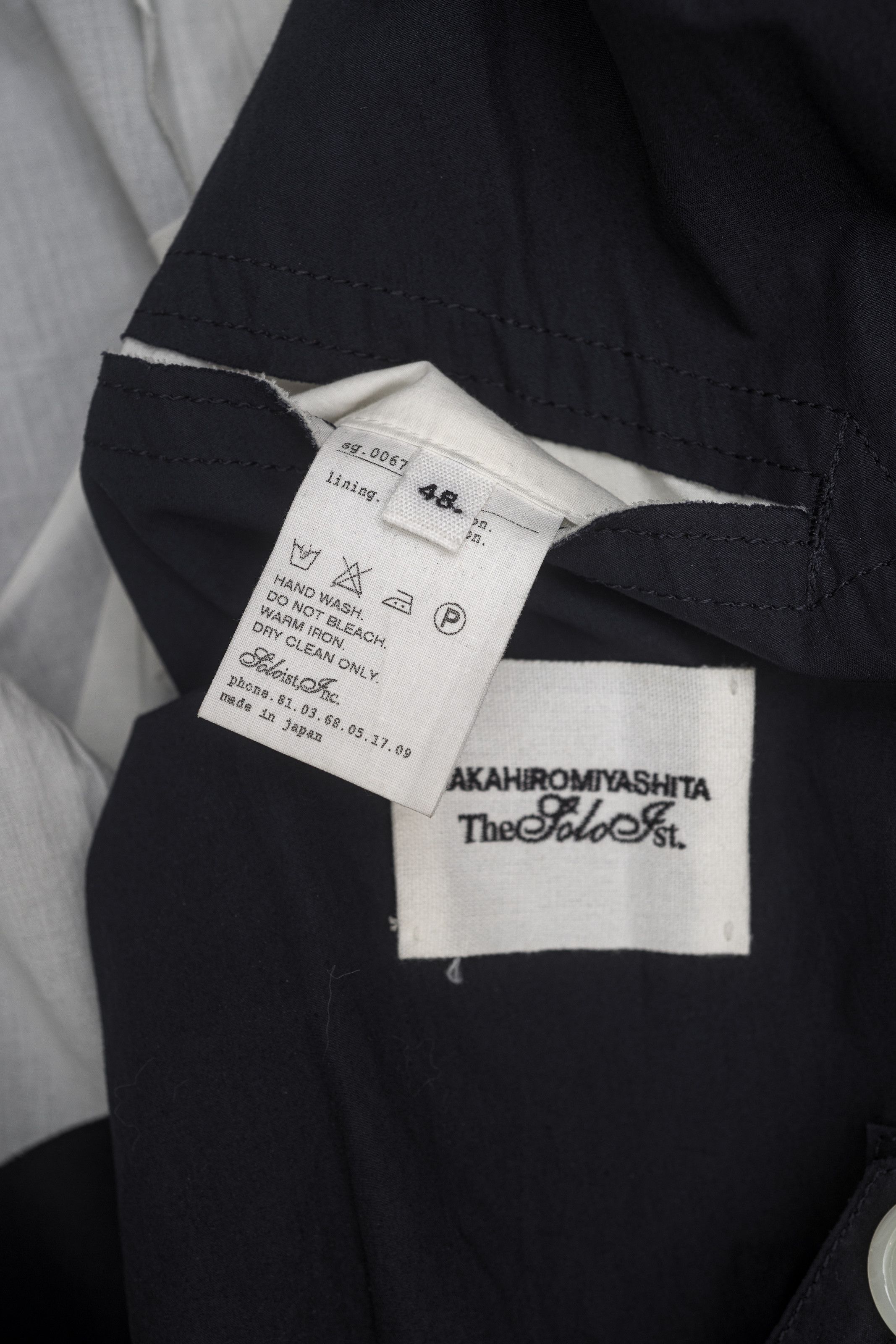 Takahiromiyashita The Soloist. TAKAHIROMIYASHITA TheSoloist SS14 Chesterfield Coat 48 Size US M / EU 48-50 / 2 - 4 Thumbnail