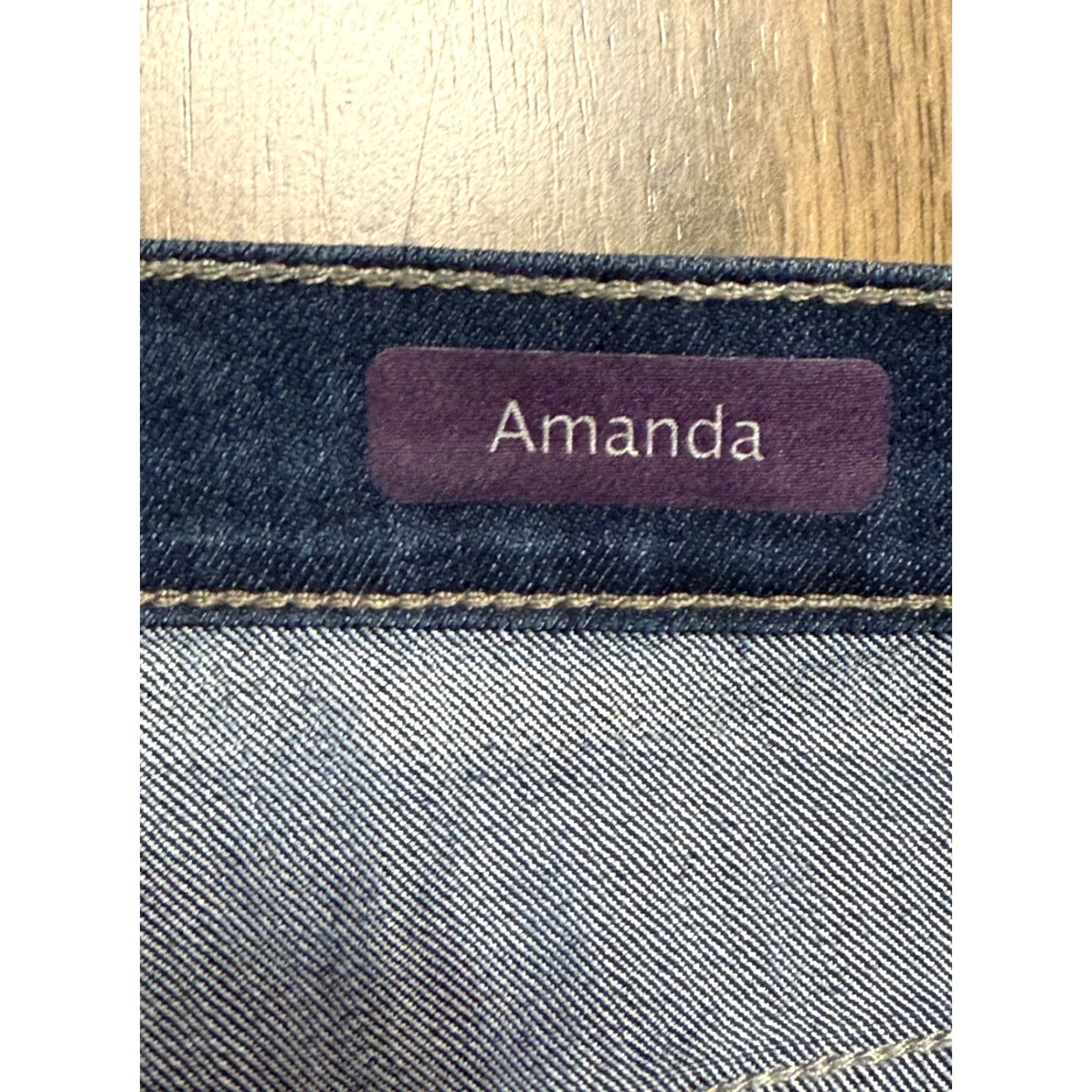 Gloria Vanderbilt Gloria Vanderbilt Jeans Women's Plus Size 18W Amanda Blue 39" Length 29" Inseam Denim Straight 5-Pocket Size 40" / US 18 - 5 Thumbnail