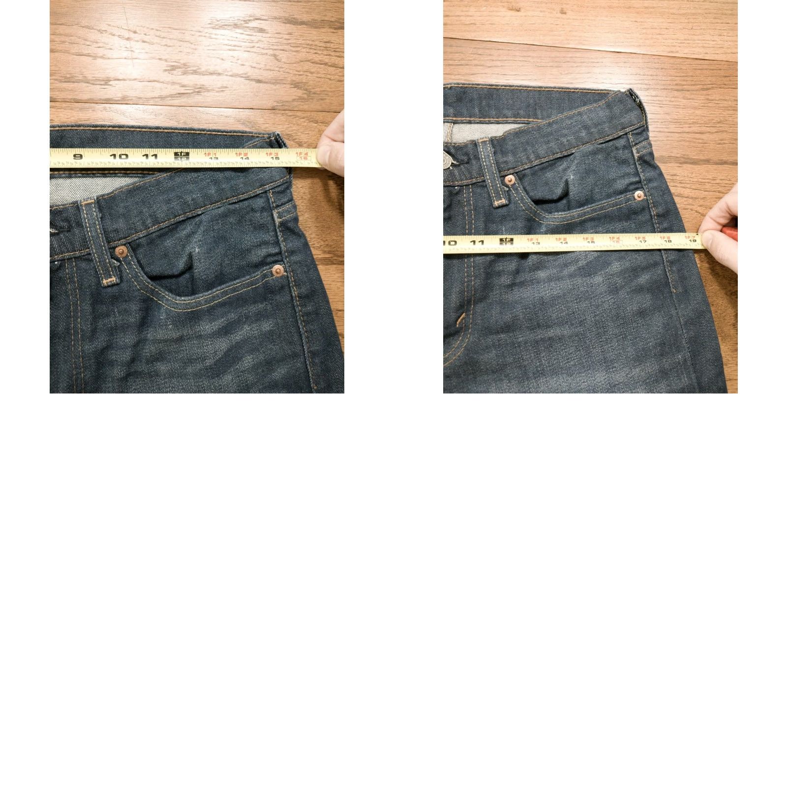 Levi's Levi's 514 Jeans Denim Blue Regular Slimming 30x28 Western Cowboy 80s 90s USA Mens Size US 30 / EU 46 - 9 Thumbnail