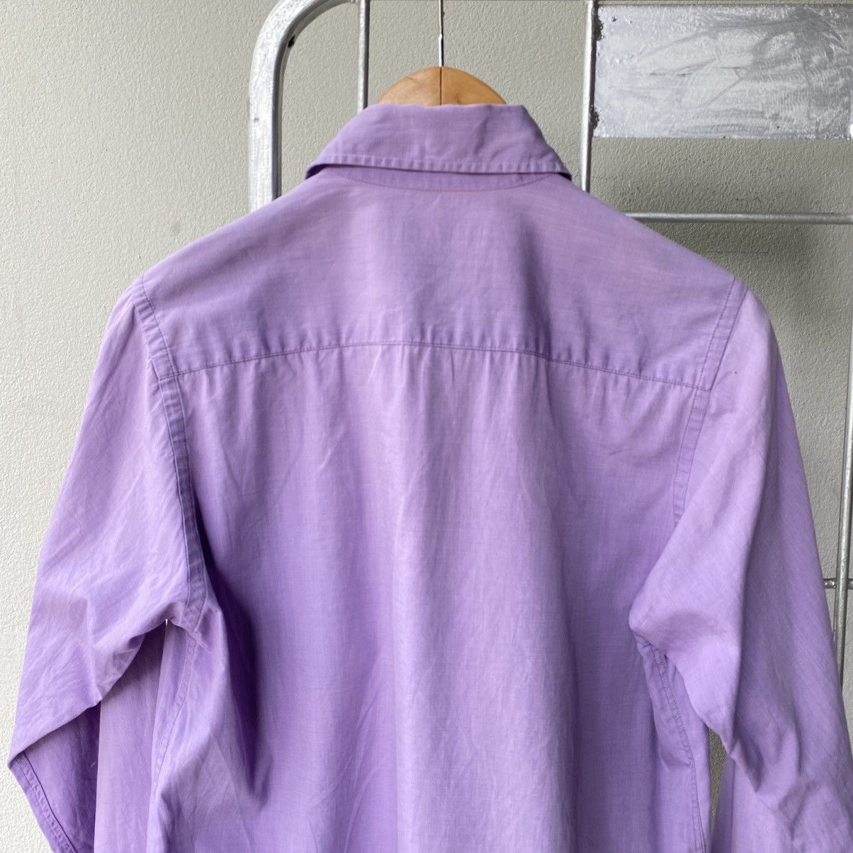 Issey Miyake IM product Purple Long Sleeve Shirt with Chest Pockets Size US M / EU 48-50 / 2 - 8 Thumbnail