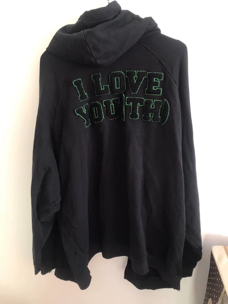 Raf Simons raf simons 20% Flocked Chain Slogan Zipper Jacket 2501-Next Size US S / EU 44-46 / 1 - 4 Thumbnail