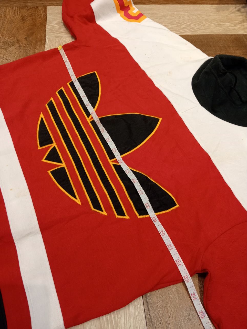 Adidas VINTAGE ADIDAS TREFOIL BIG LOGO BLEND SWEATSHIRT Size US L / EU 52-54 / 3 - 14 Thumbnail