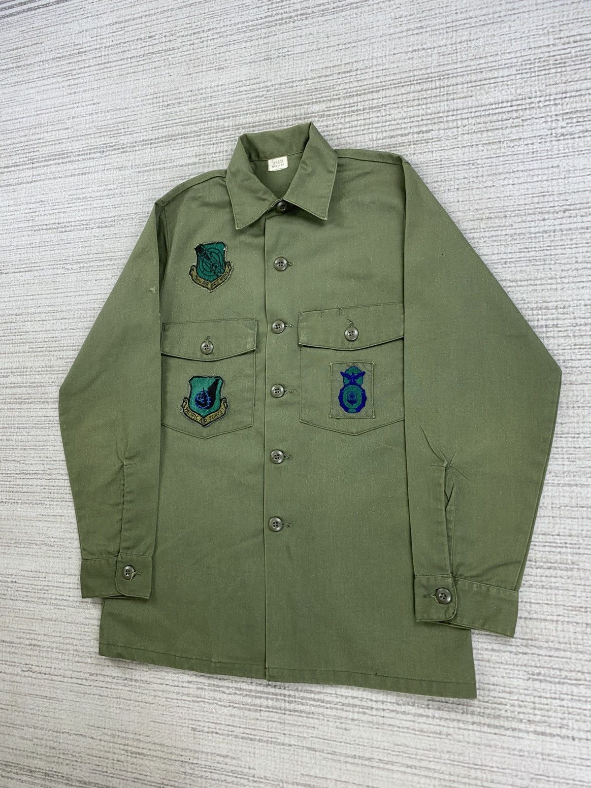 Vintage Vintage Pacific Air Force OG-507 Military Jacket Size US M / EU 48-50 / 2 - 5 Thumbnail