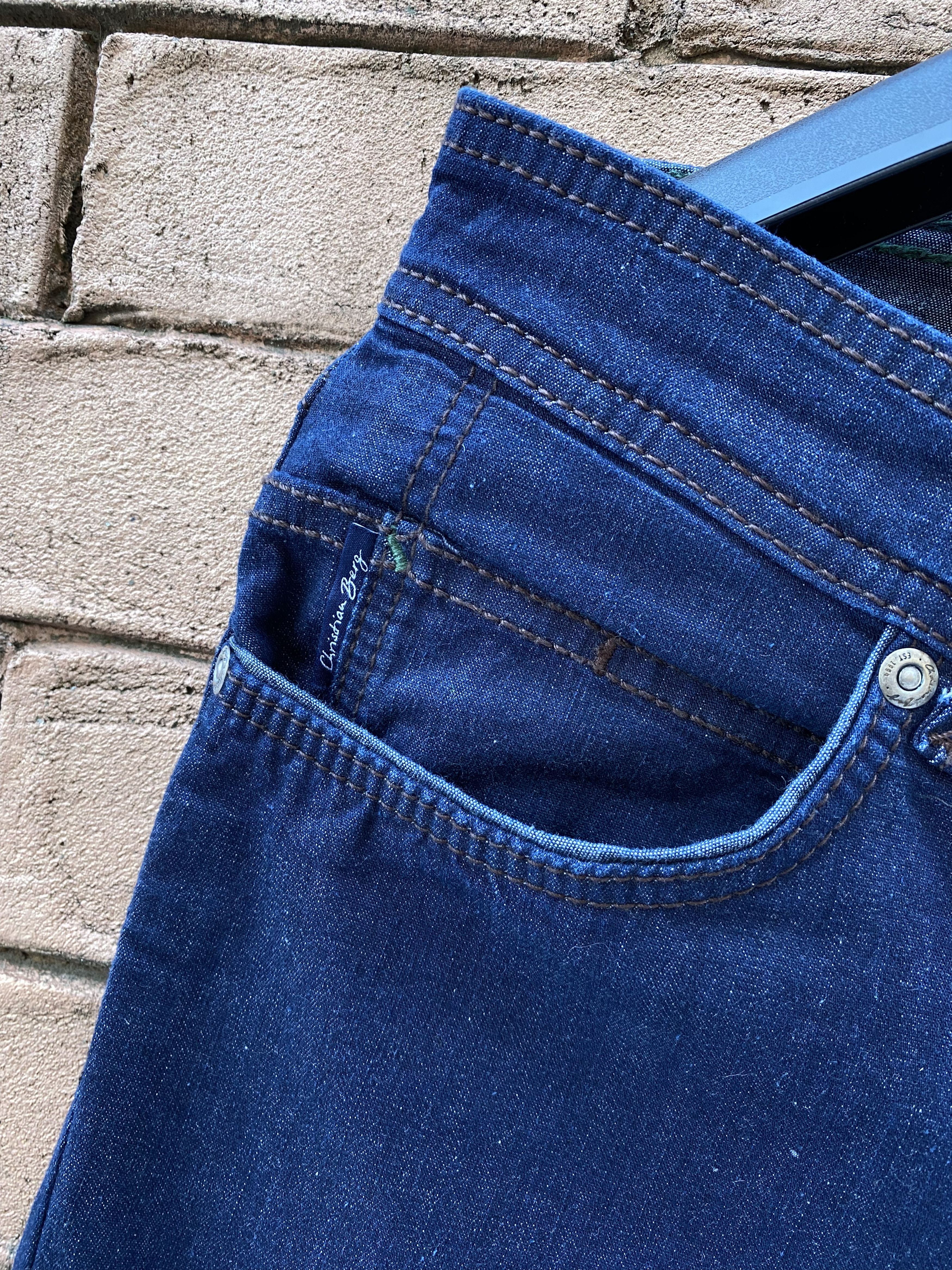 Other Christian Berg Traditional Men’s Wear Denim Jeans Size US 32 / EU 48 - 7 Thumbnail