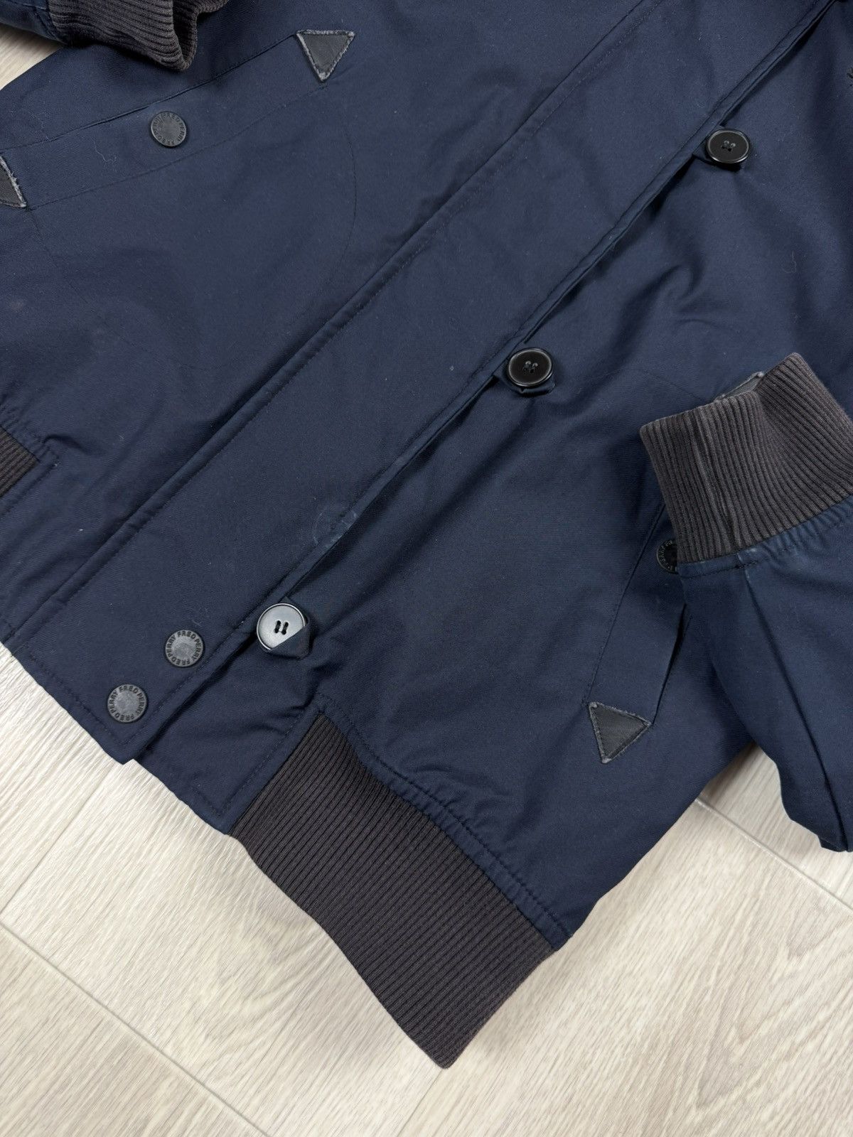 Fred Perry Fred Perry Women's Parker Jacket Navy Blue Size 8 Fur Hood Size M / US 6-8 / IT 42-44 - 7 Thumbnail