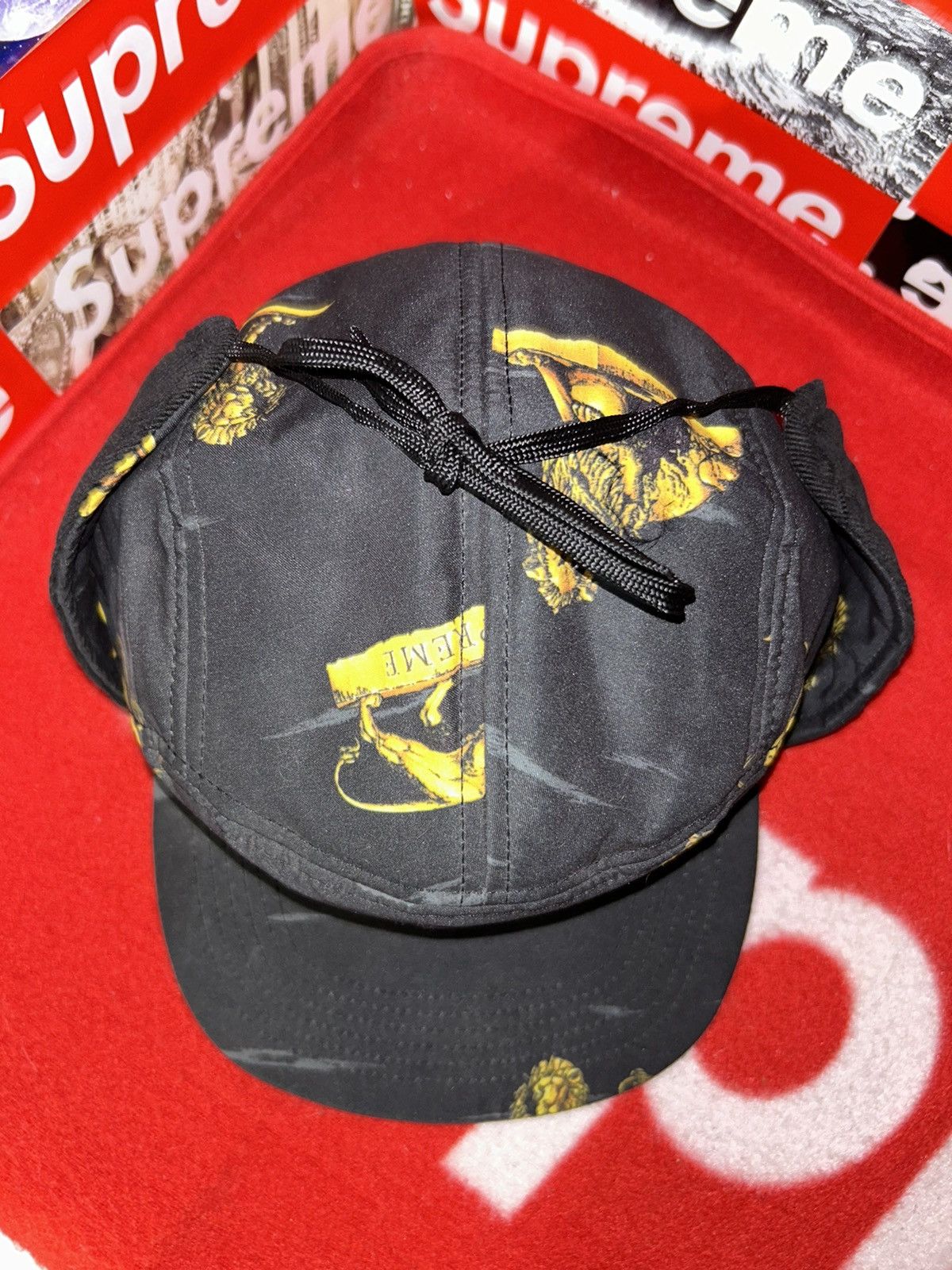 Supreme Supreme Lions Trail Camp Cap FW13 RARE HAT Size ONE SIZE - 2 Thumbnail