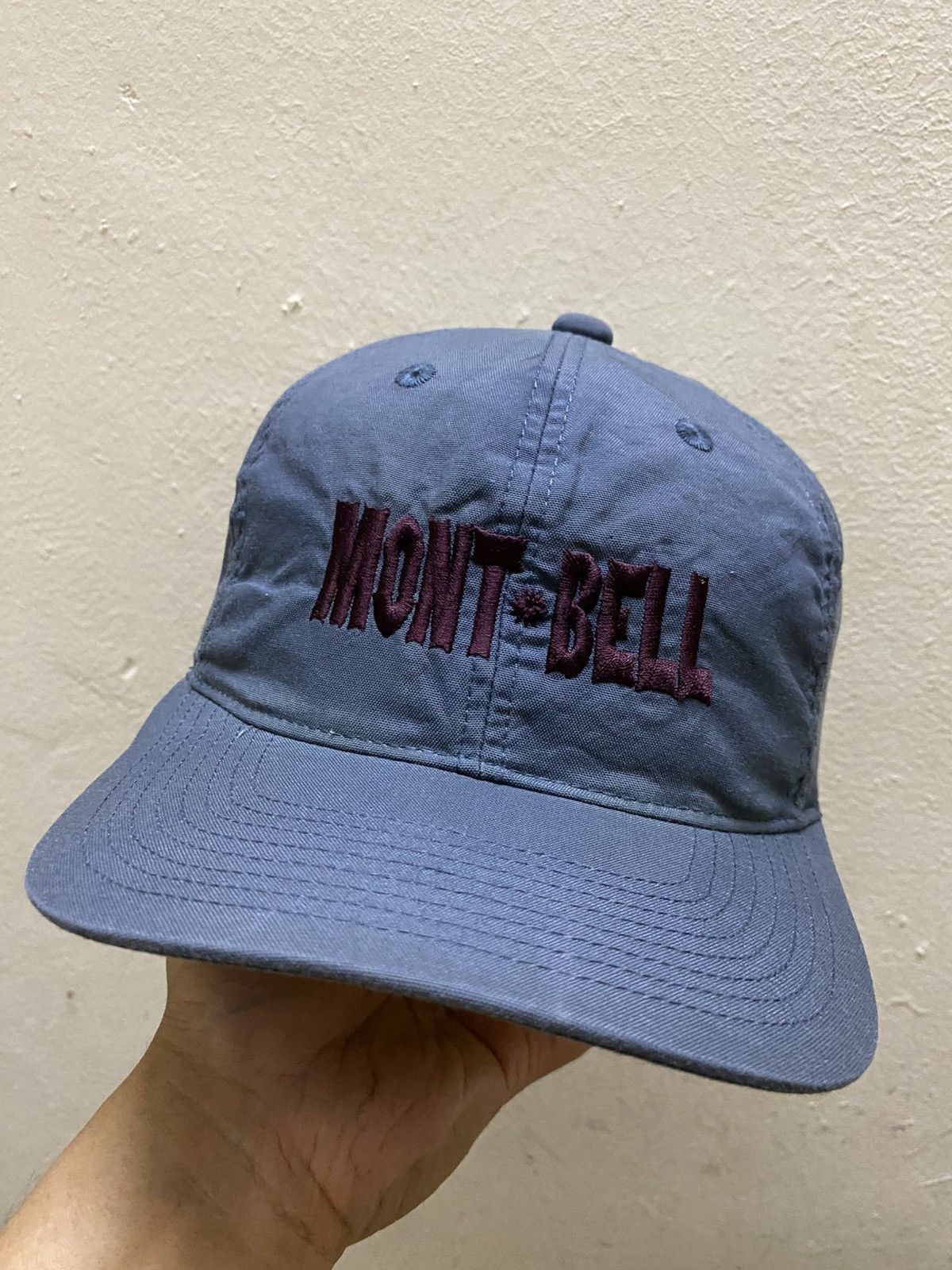 Montbell × Vintage Vintage Polyster Snapback Montbell Cap Hat Size ONE SIZE - 1 Thumbnail