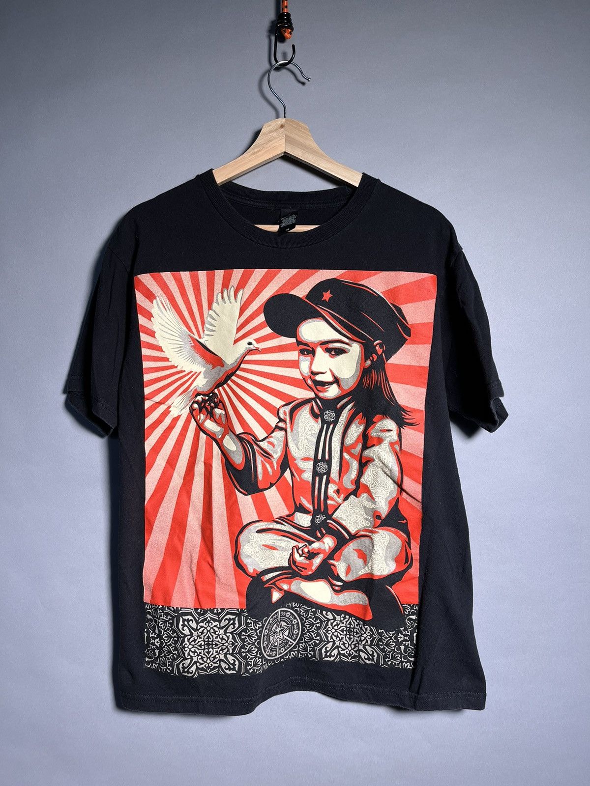 Obey Obey Graphic Dove Tee Size US M / EU 48-50 / 2 - 1 Thumbnail