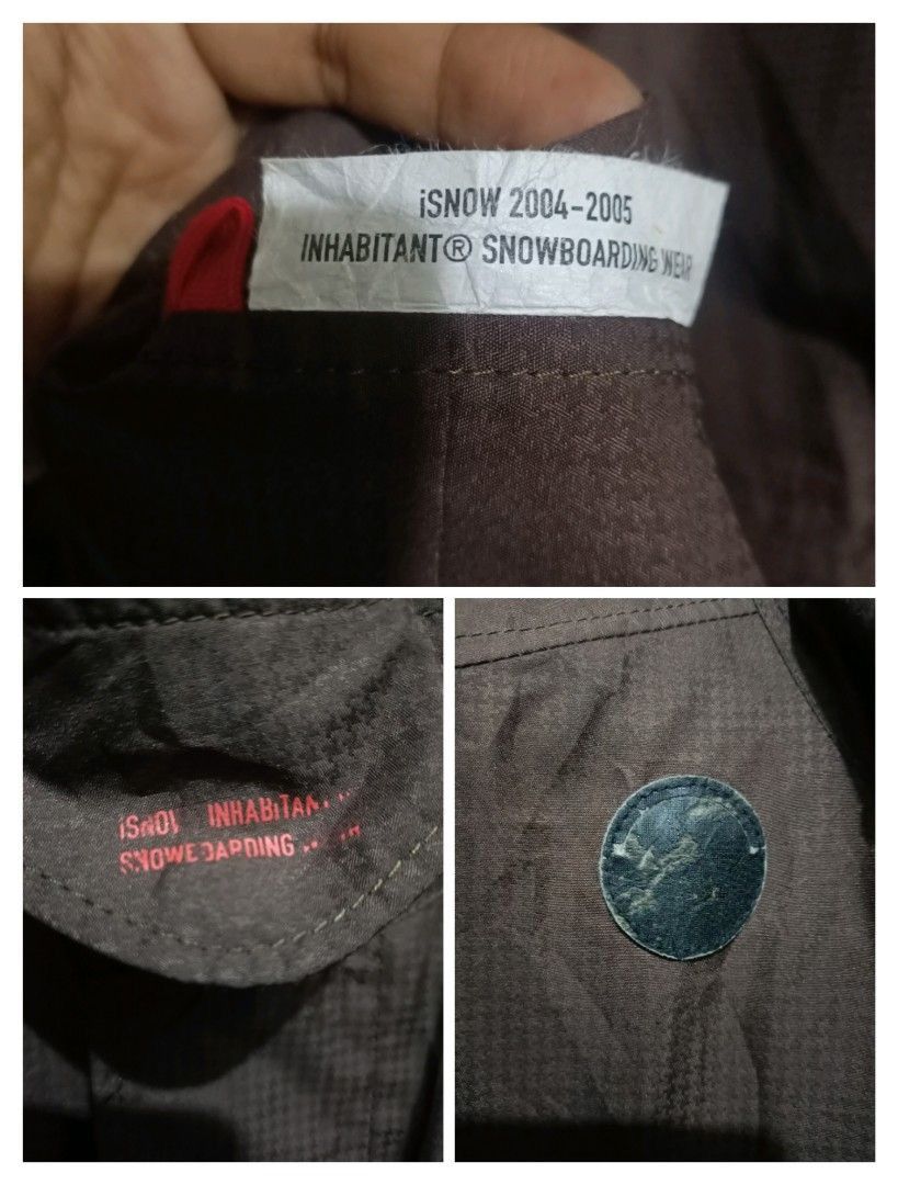 Vintage Inhabitant snowboarding wear jacket 2004-2005 Size US M / EU 48-50 / 2 - 9 Thumbnail