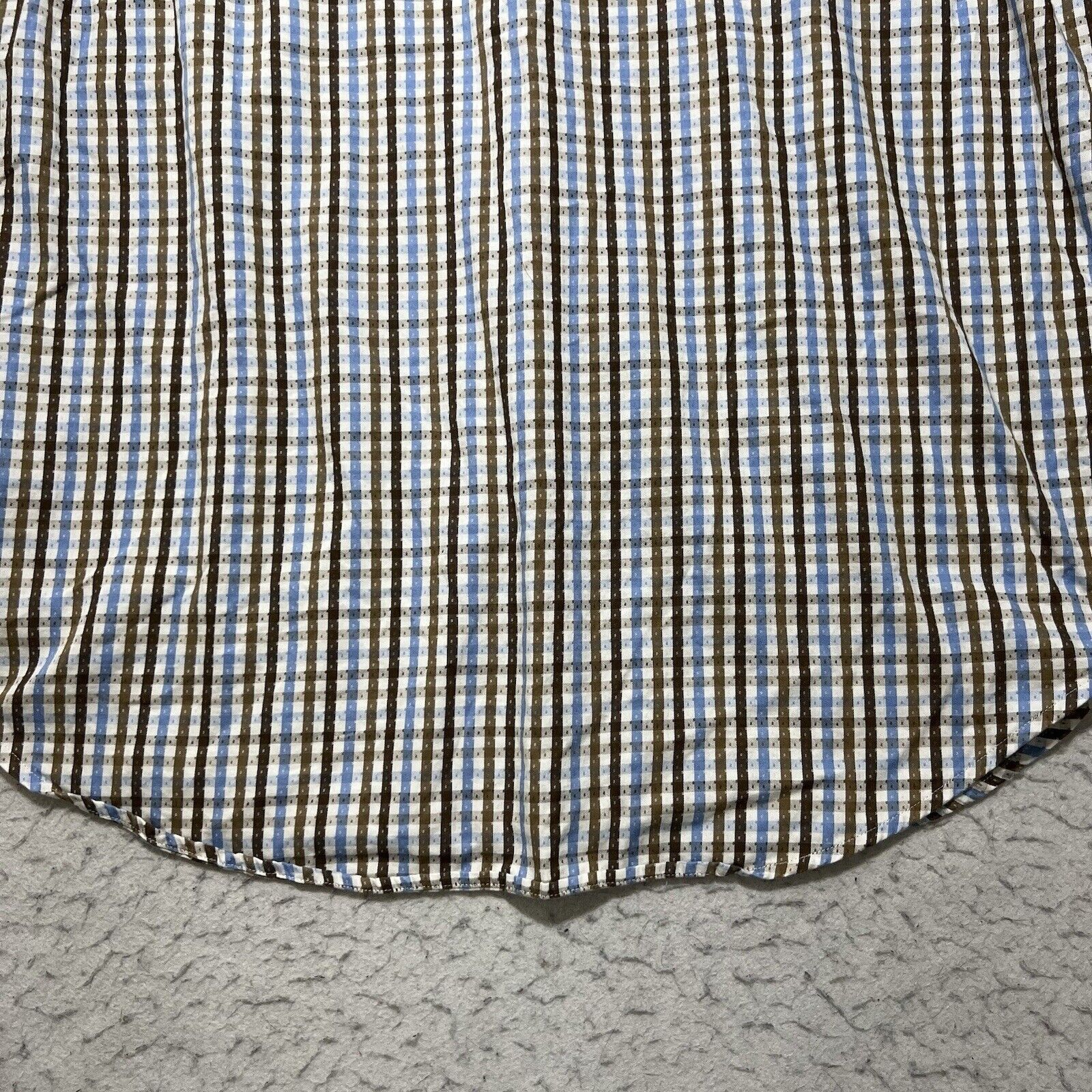 Robert Graham Robert Graham Classic Fit Button Down Shirt Blue Striped Size US XL / EU 56 / 4 - 13 Thumbnail