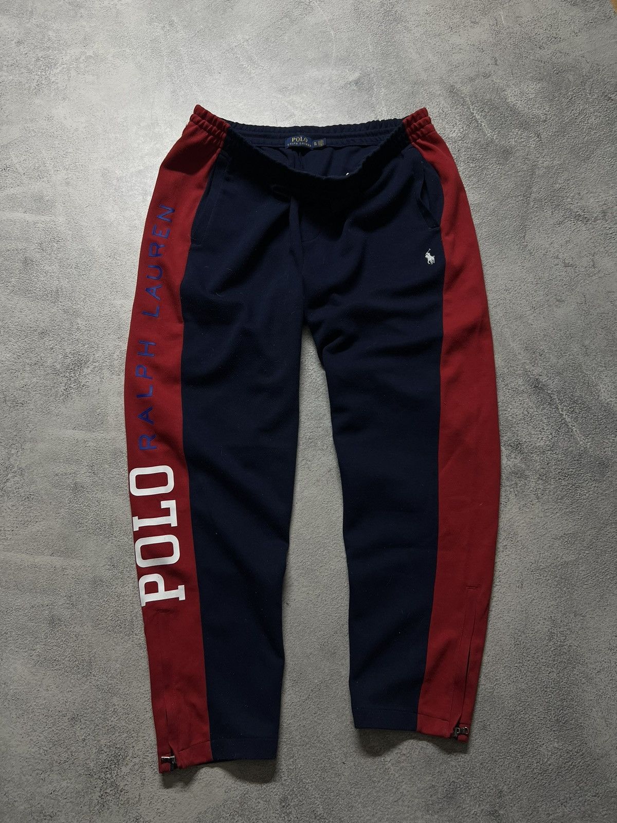 Polo Ralph Lauren Y2K Polo by Ralph Lauren Big Logo Sweatpants Size US 36 / EU 52 - 2 Thumbnail