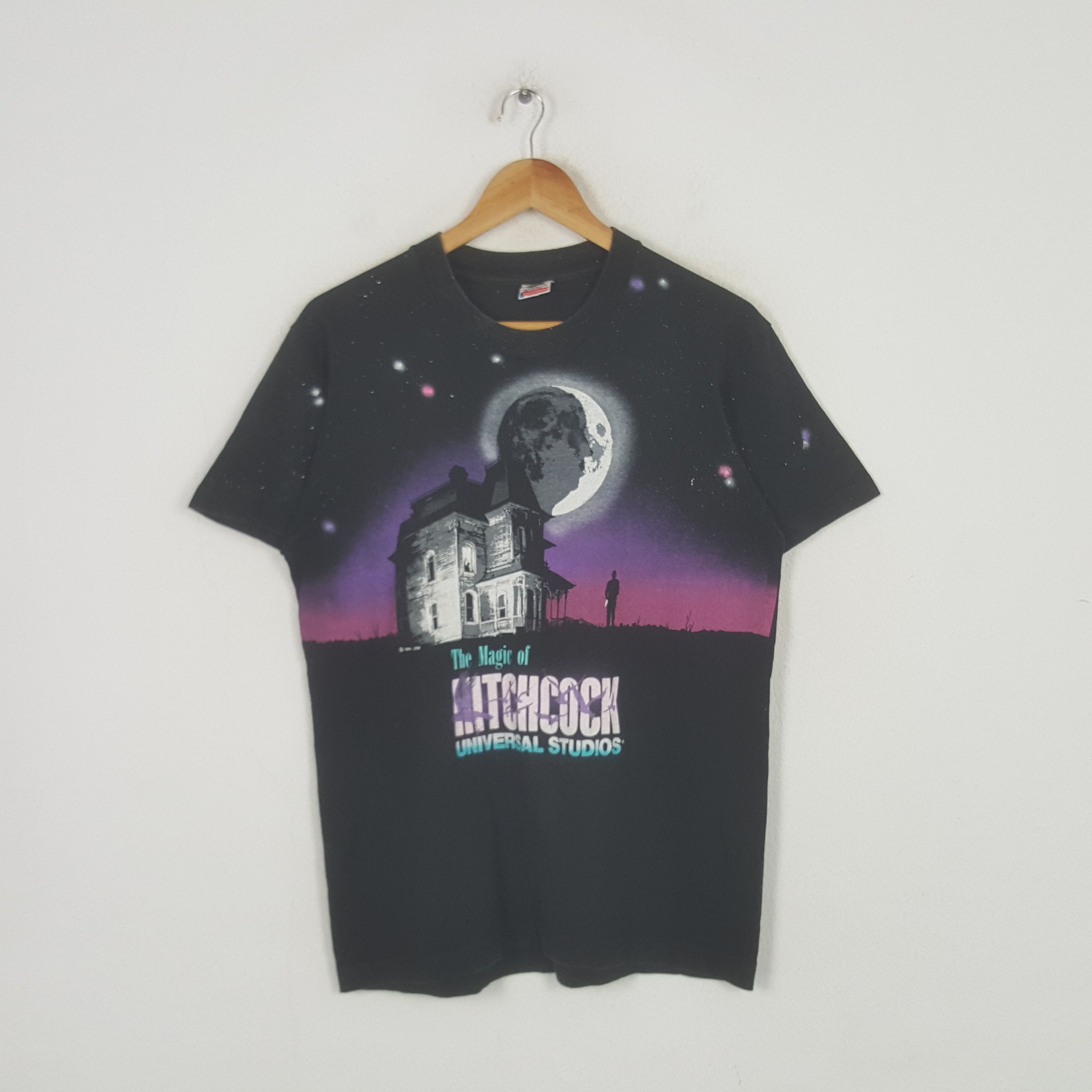 Vintage Vintage The Magic Of Hitchcock 1991 Movie Tshirt RR25 Size US M / EU 48-50 / 2 - 1 Thumbnail